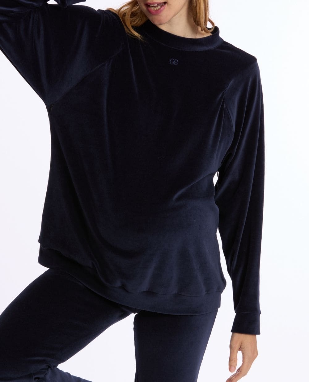 cache-c-ur-sweat-de-grossesse-et-d-allaitement-enzo-marine image 3