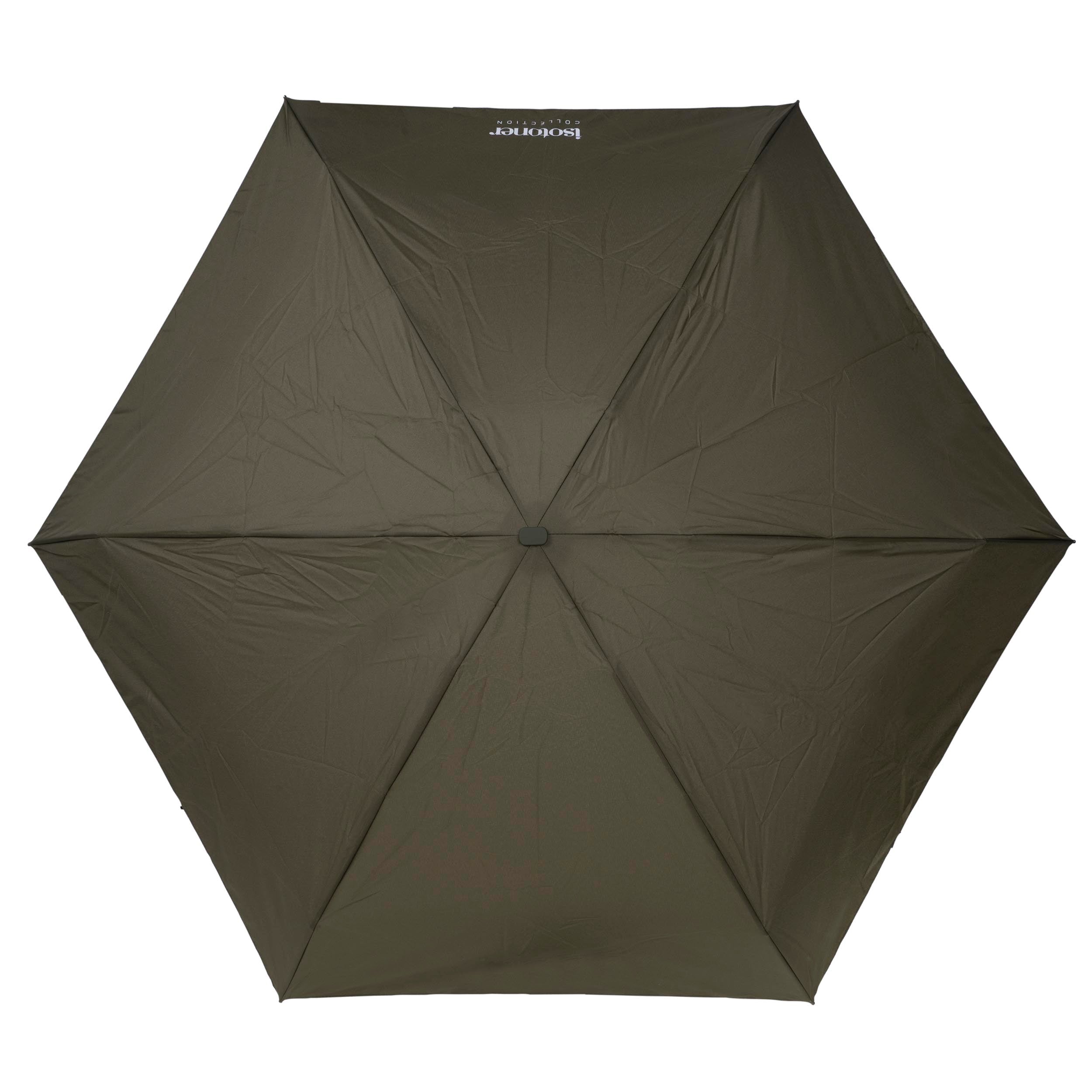 isotoner-parapluie-mini-x-tra-solide-kaki-17-5-cm image 3