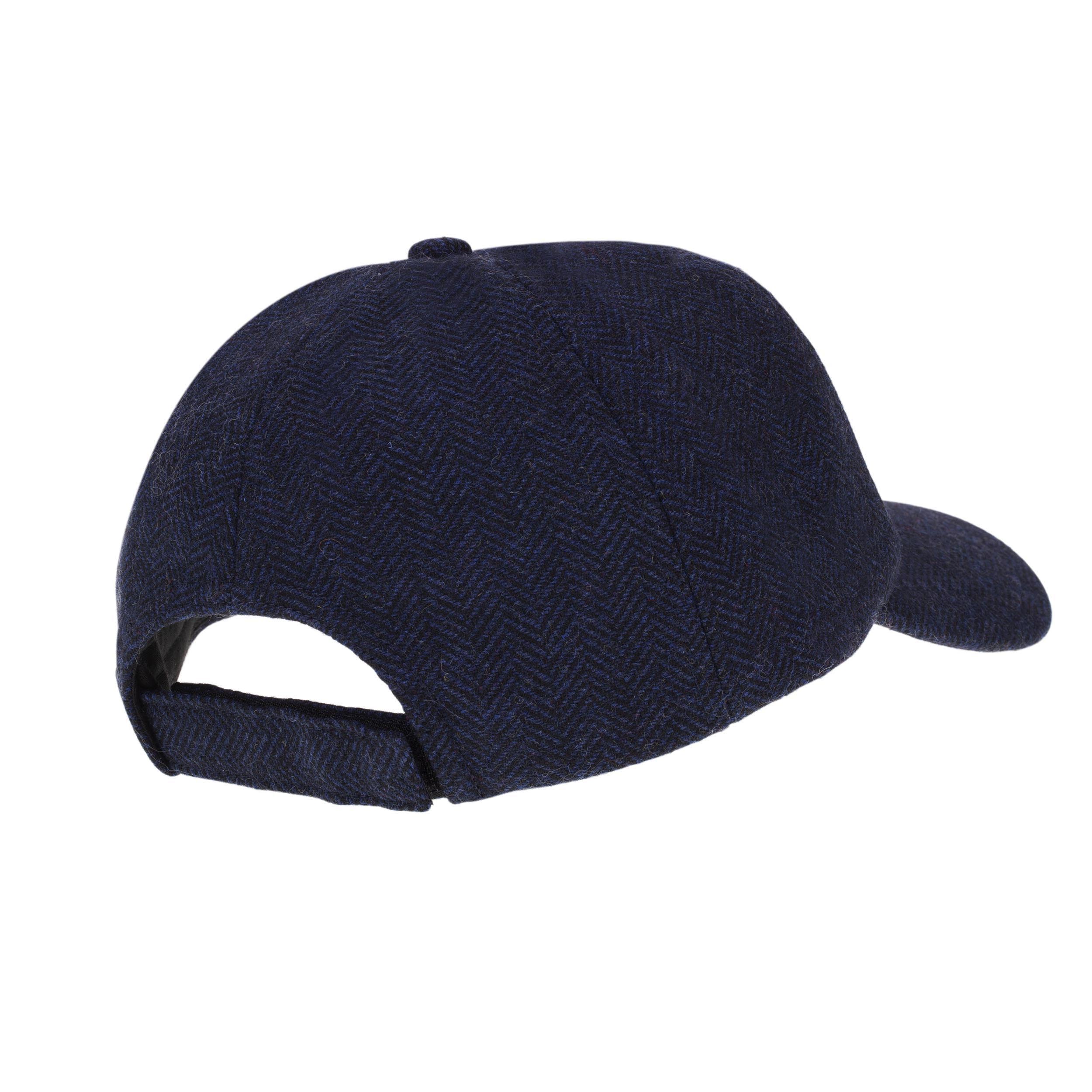 isotoner-casquette-homme-laine-chevrons-marine-taille-unique image 4