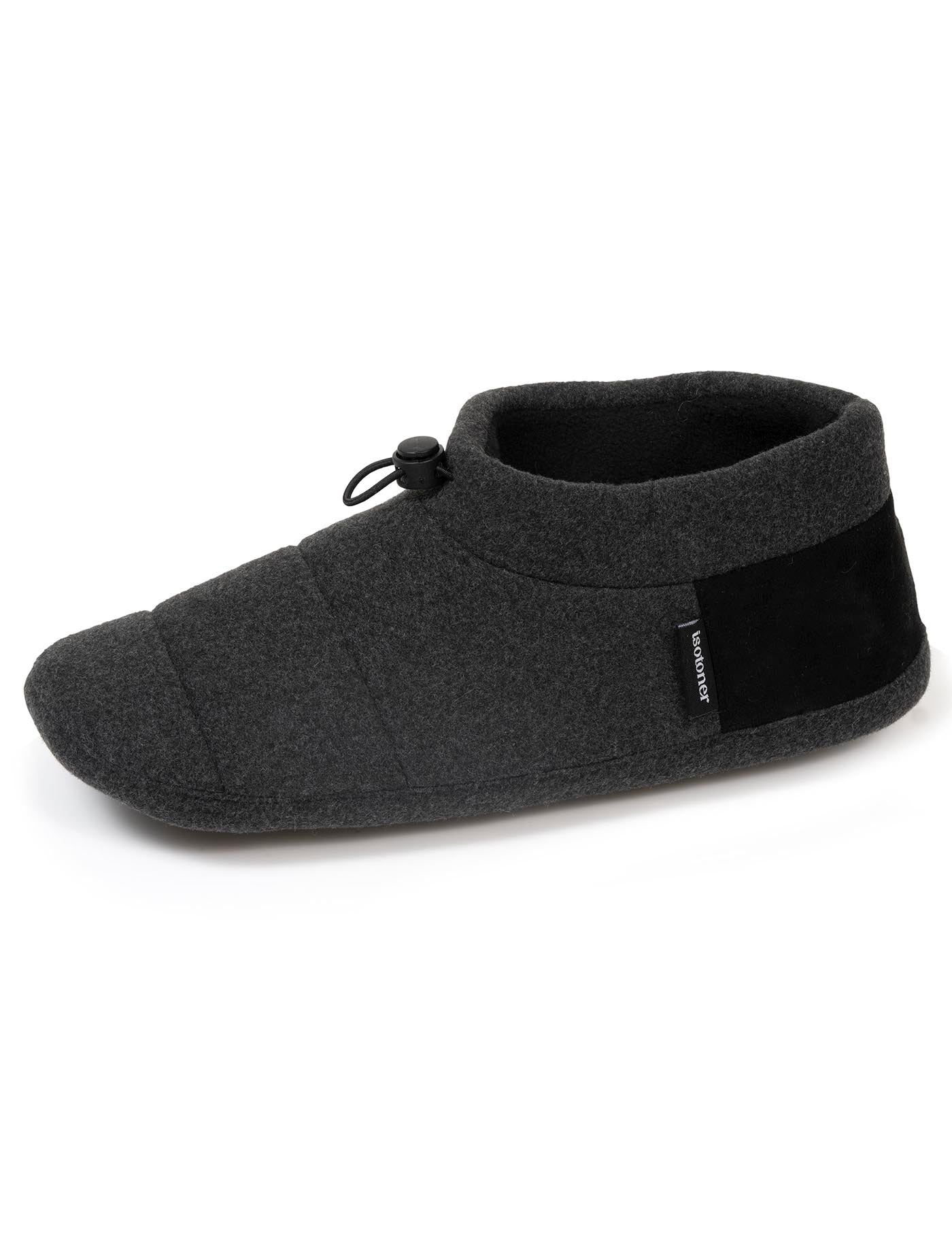 isotoner-chaussons-bottillons-homme-gris-chin-fonc image 6