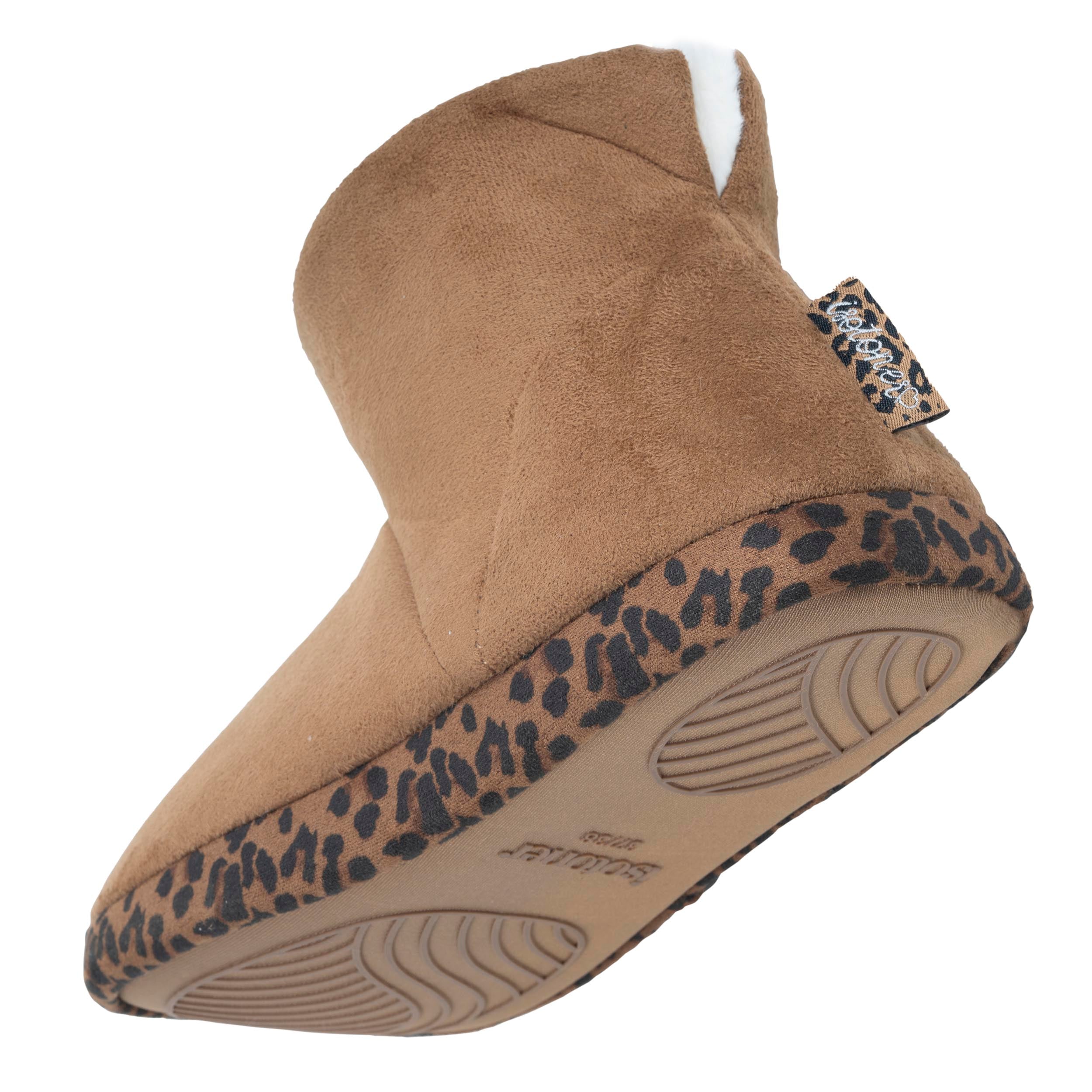 isotoner-chaussons-bottillons-femme-su-dine-l-opard image 5