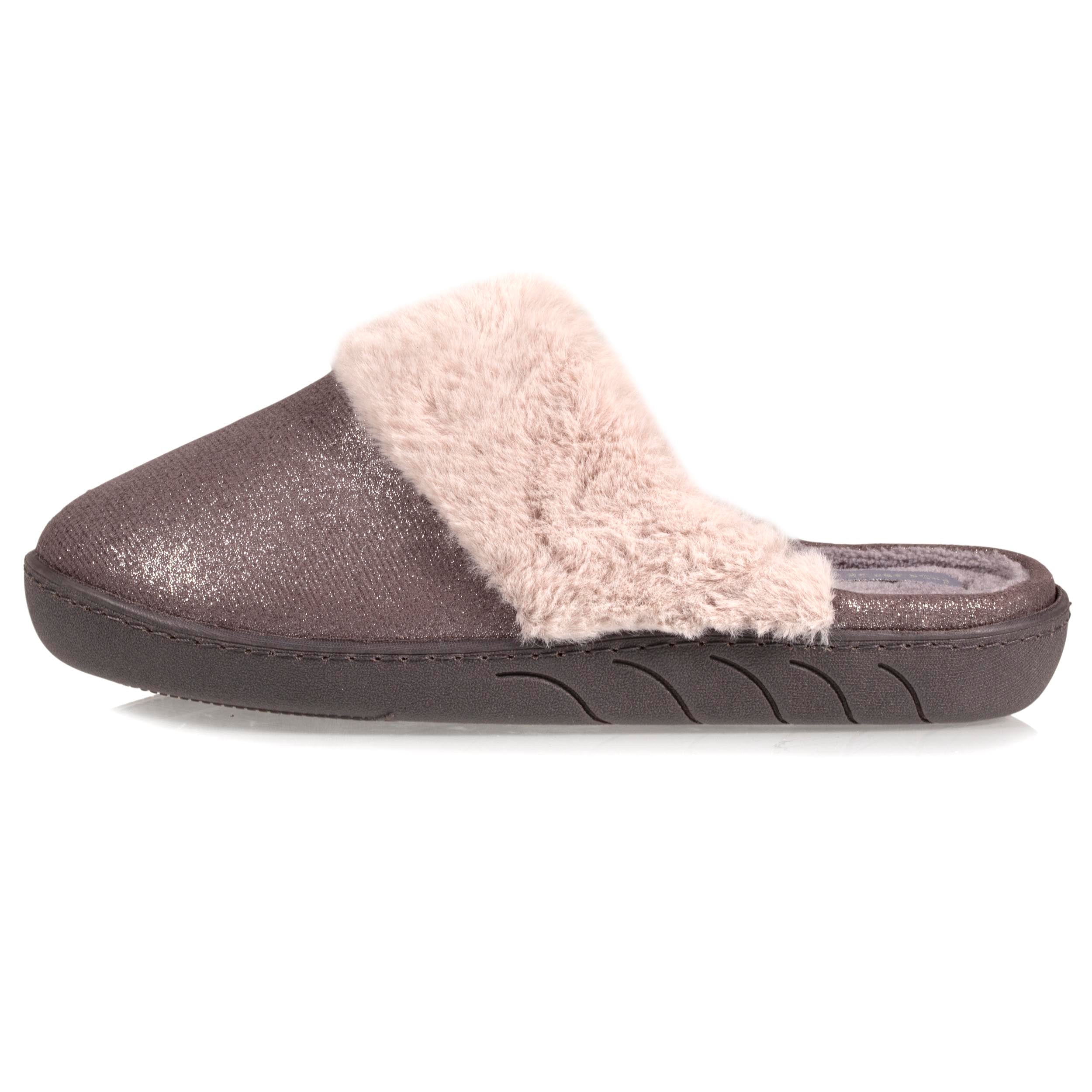 isotoner-chaussons-mules-junior-gris-iris image 3