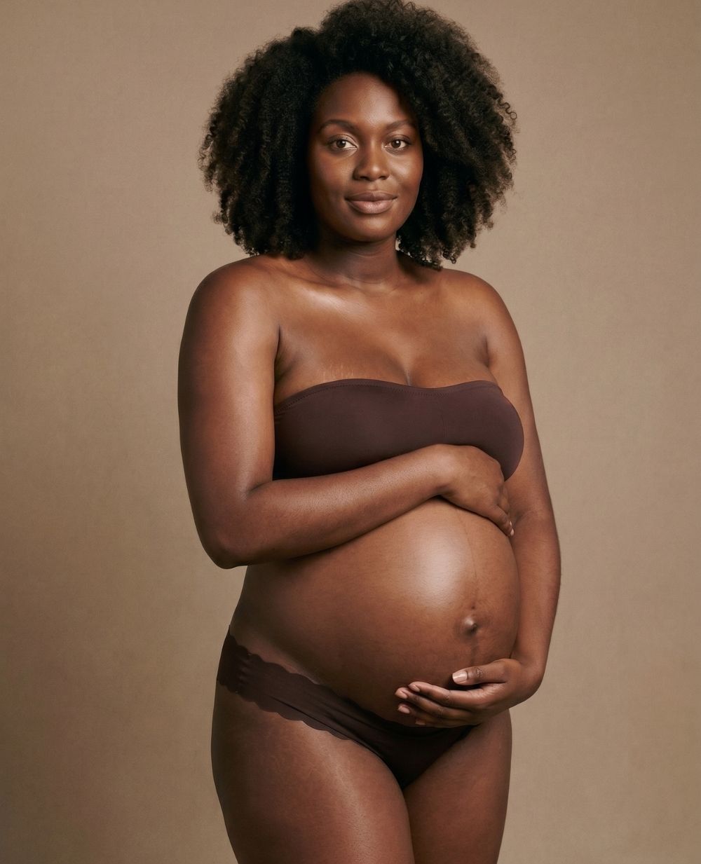 cache-c-ur-bandeau-maternit-et-allaitement-skin-chocolat image 1
