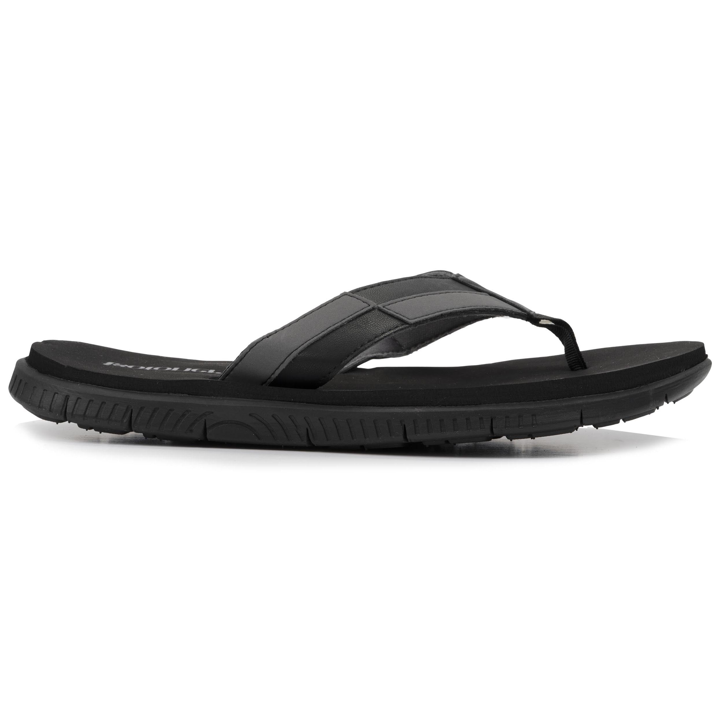 isotoner-tongs-sport-homme-confort-noir-gris image 8