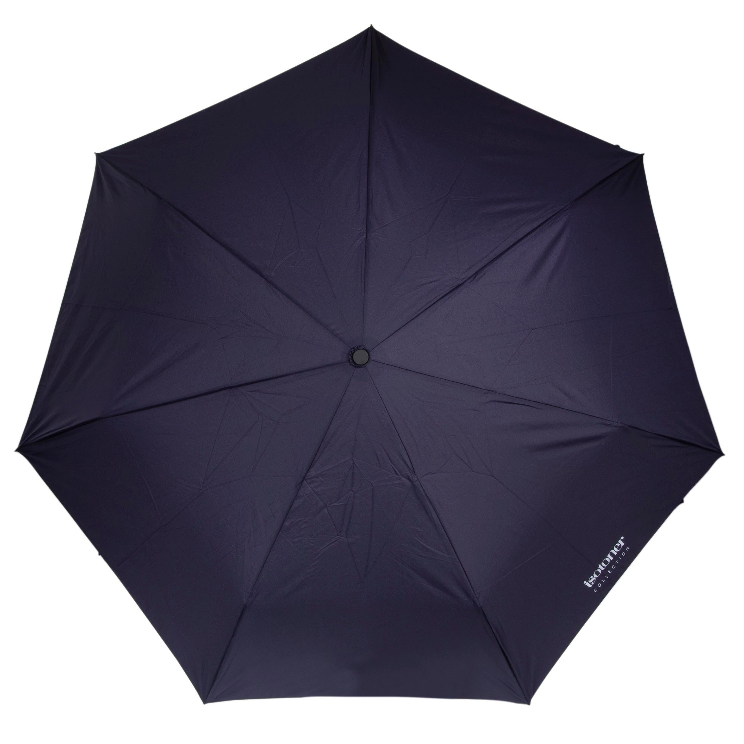 isotoner-parapluie-auto-marine-d-perlant-pliant image 3
