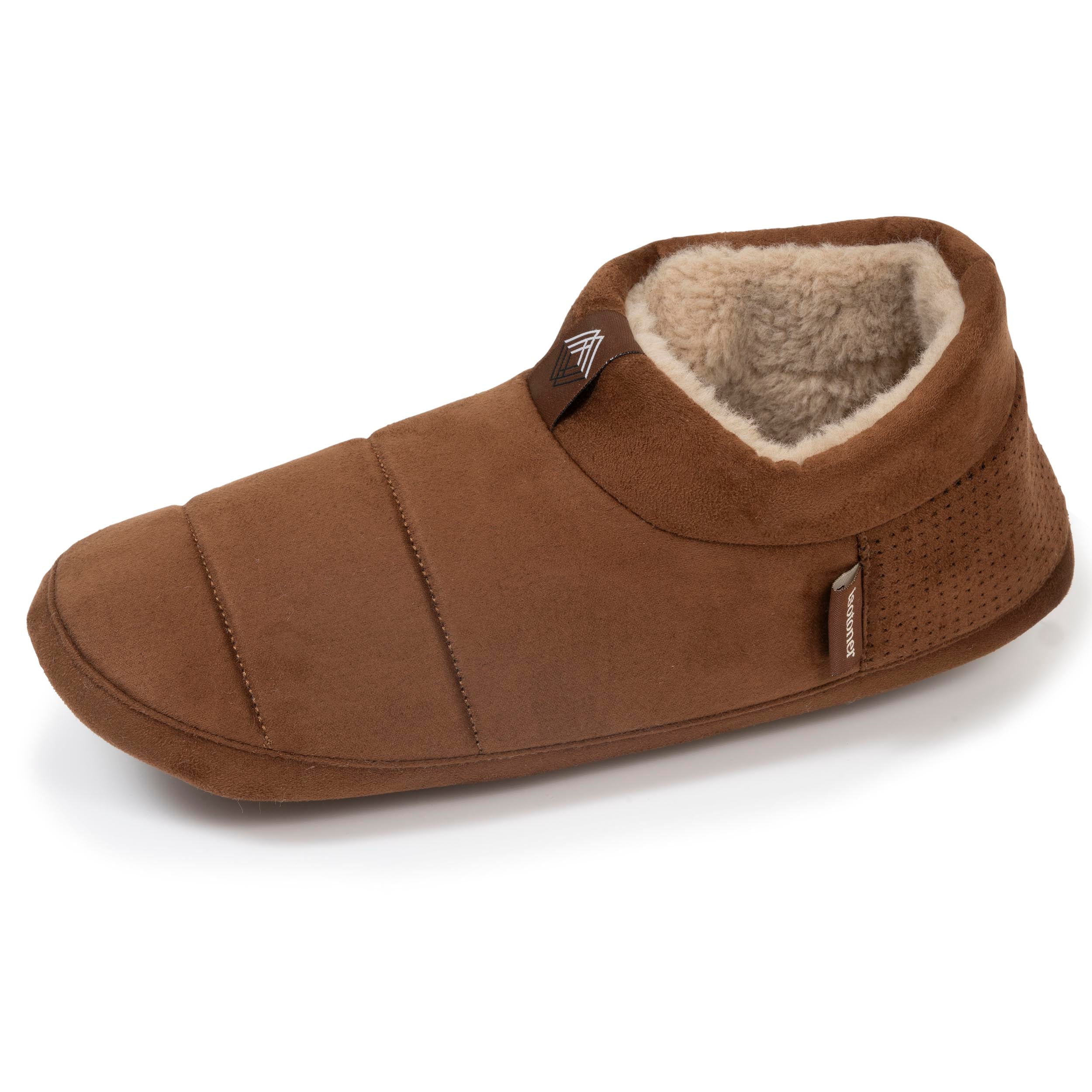 isotoner-chaussons-bottillons-homme-cannelle-su-dine image 1