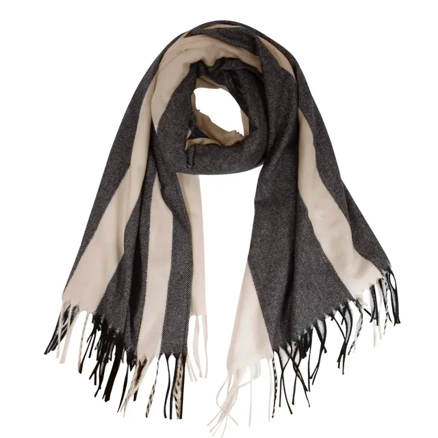isotoner-charpe-plaid-femme-rayures-ultra-doux image 1