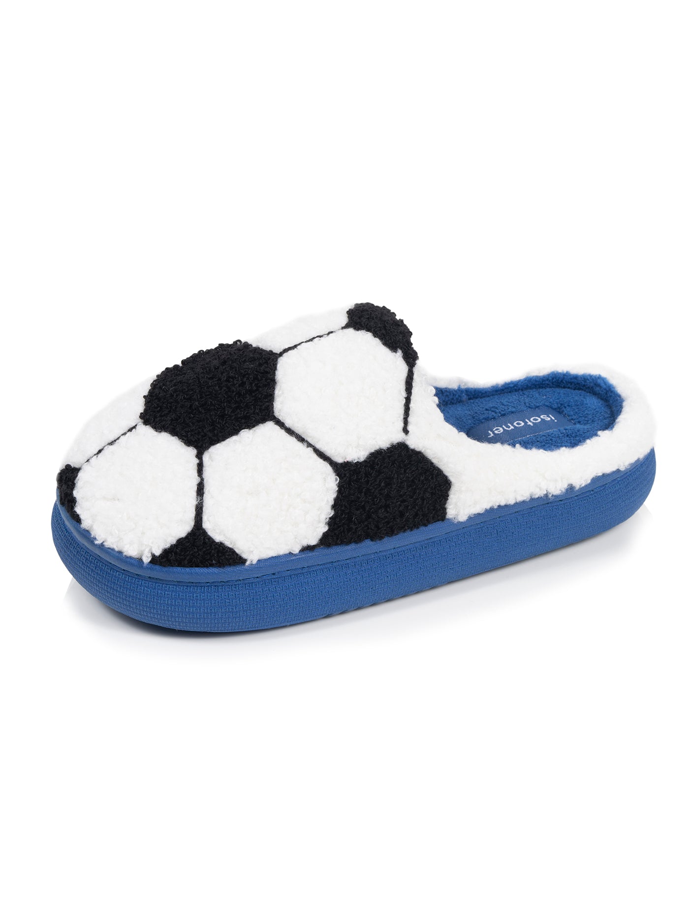 isotoner-chaussons-mules-enfant-bloup-bleu image 6