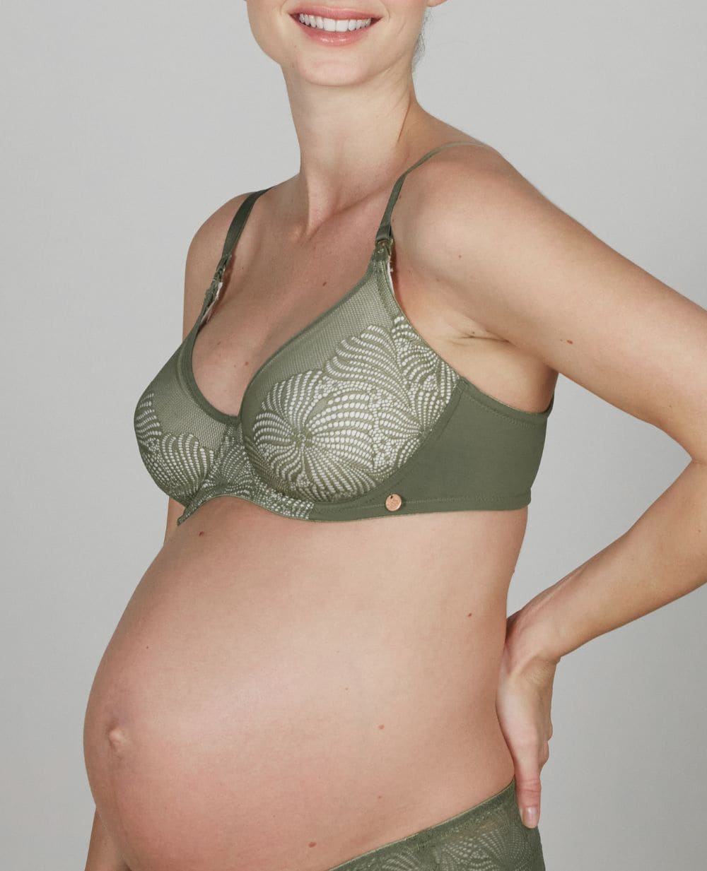 cache-c-ur-dahlia-soutien-gorge-maternit-et-allaitement-armatures-kaki image 2