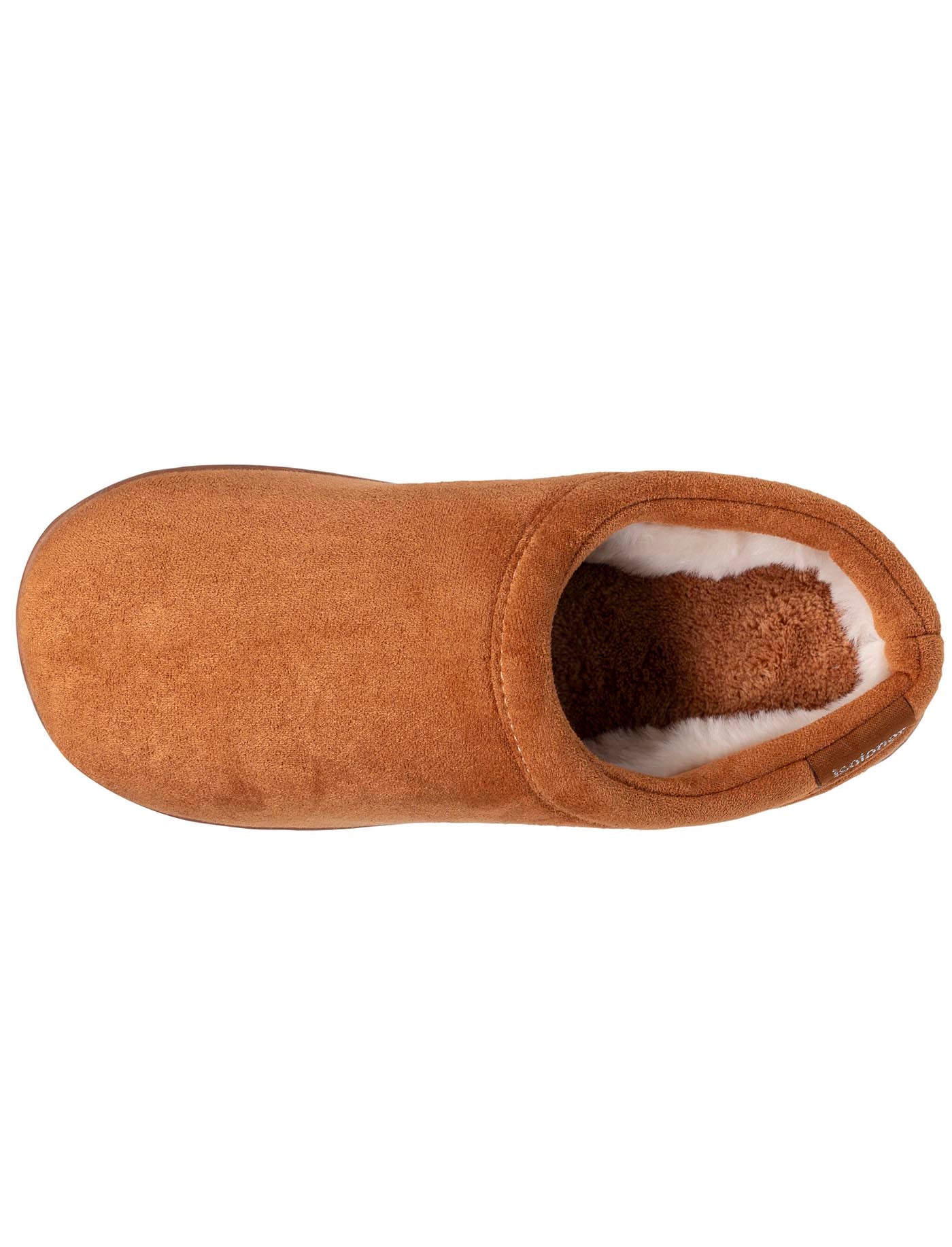isotoner-chaussons-mules-plateforme-femme-camel image 7