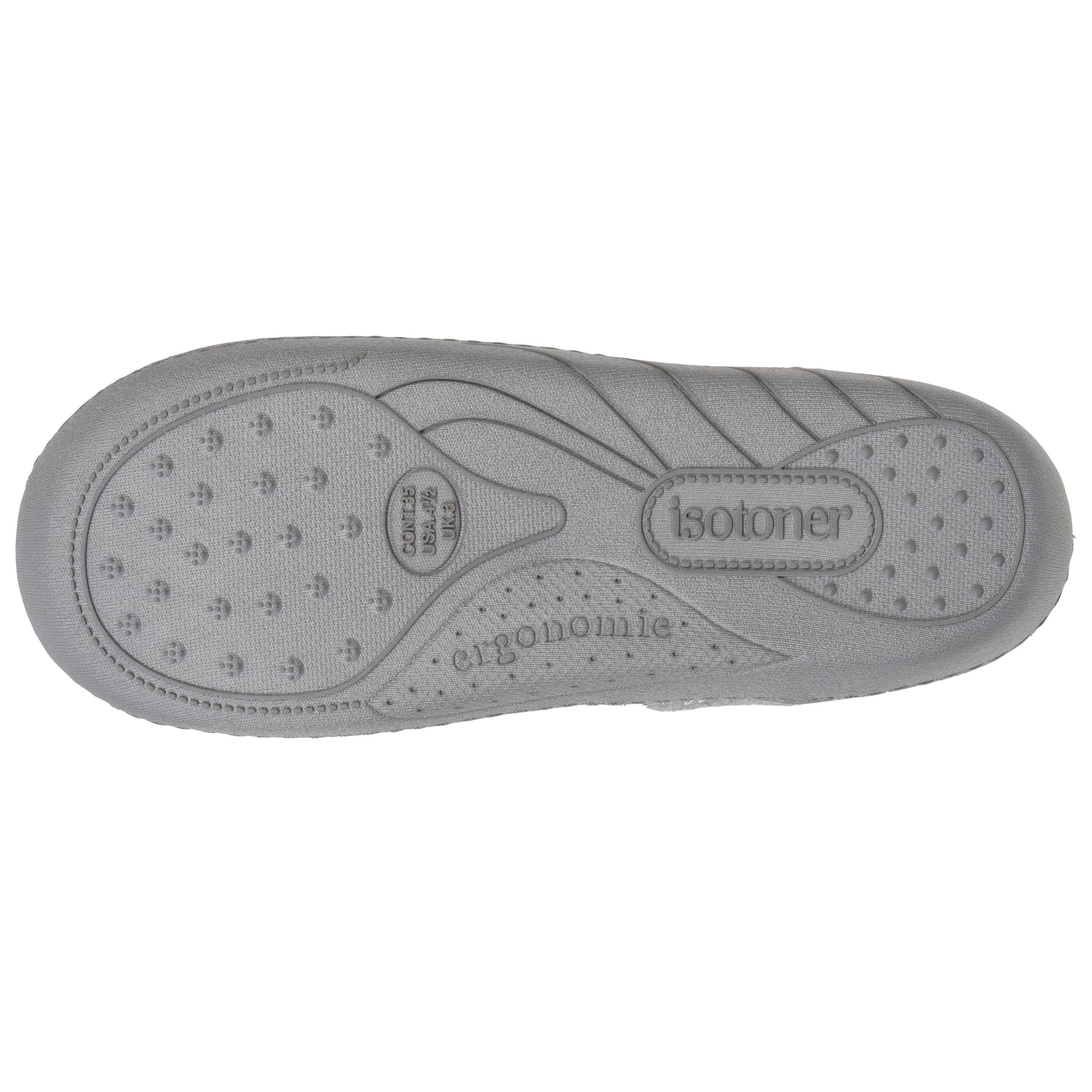 isotoner-chaussons-mules-junior-arabesques-gris-chin image 4