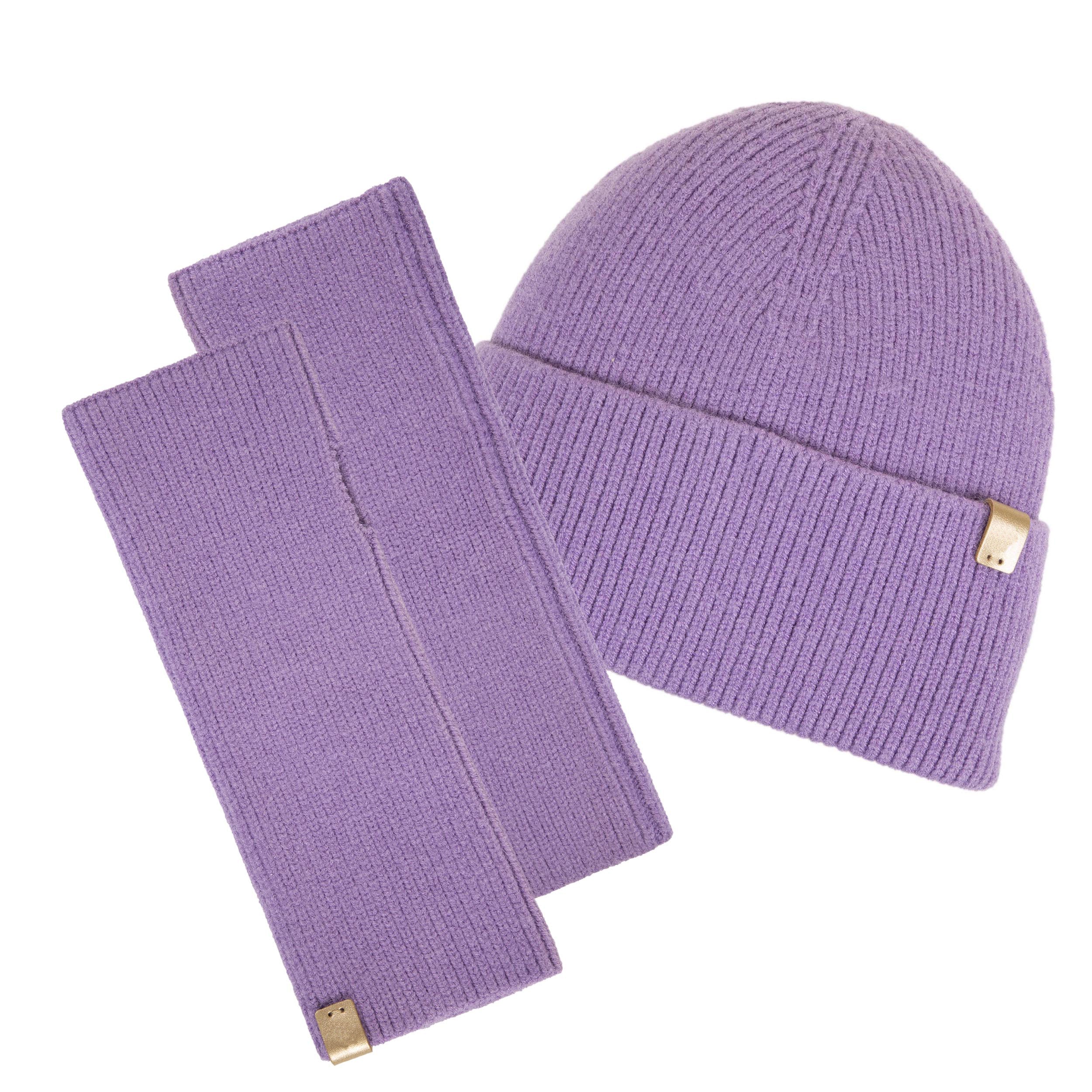 isotoner-bonnet-femme-ultra-doux-lavande image 3