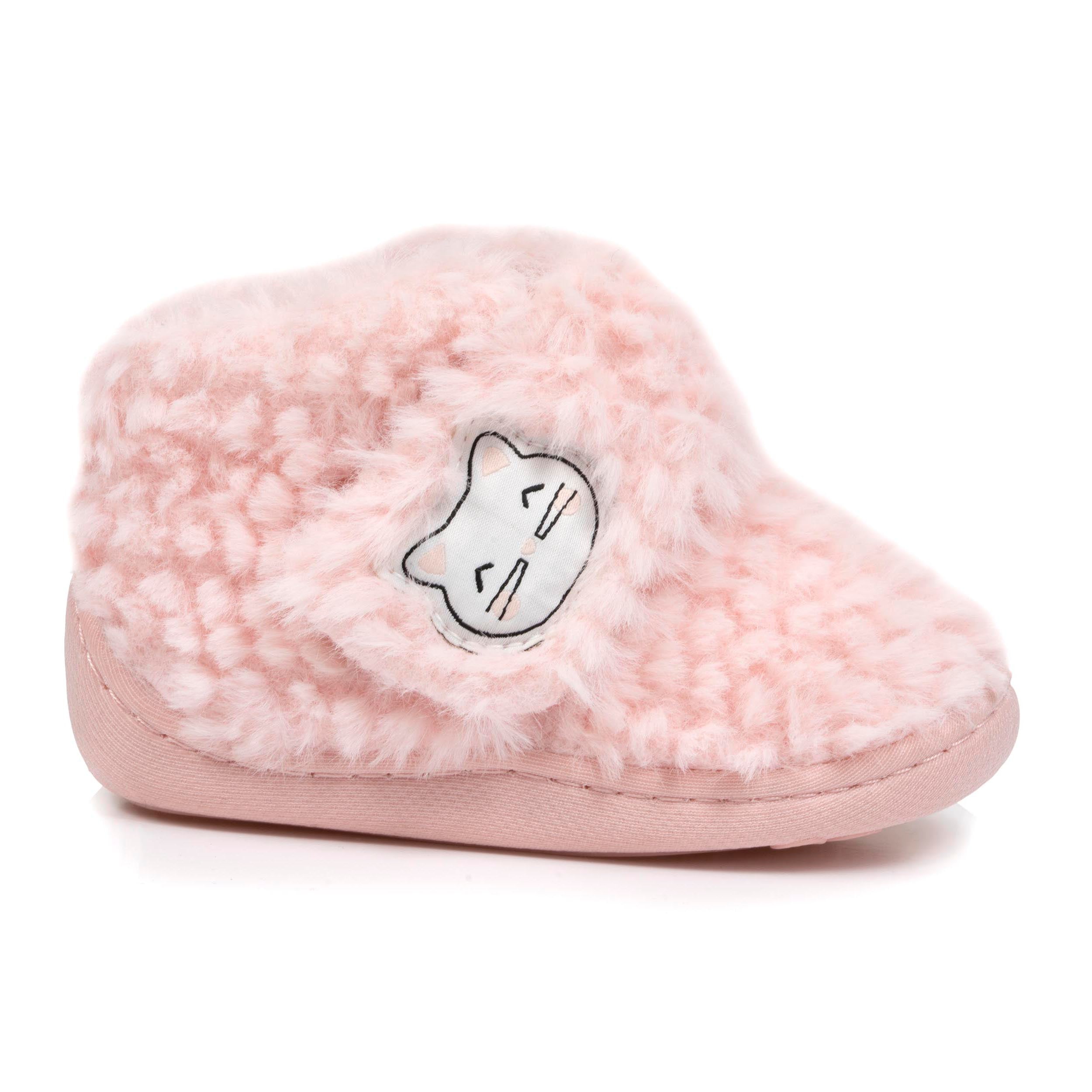 isotoner-chaussons-bottillons-scratch-b-b-rose-chat image 8