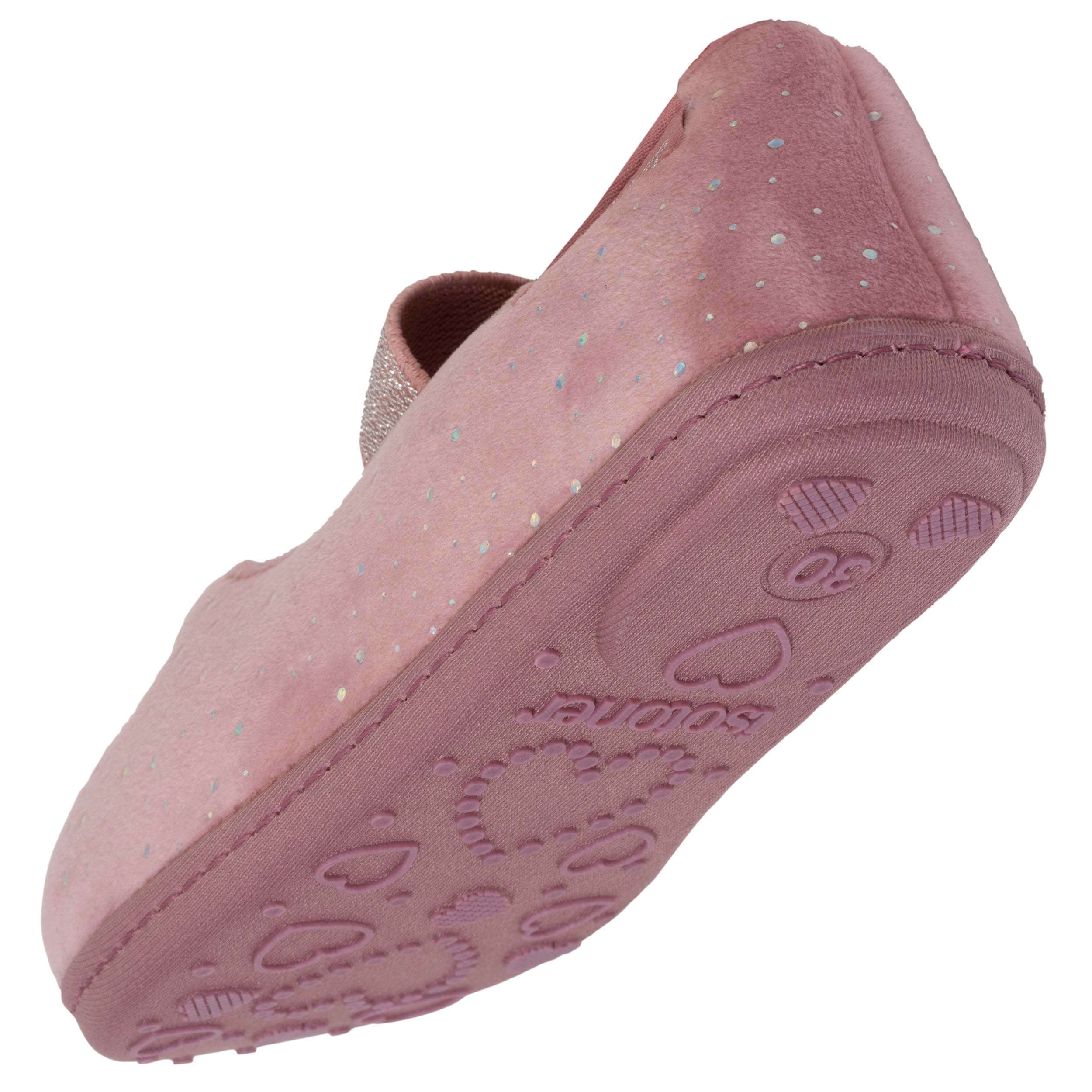 isotoner-ballerines-enfant-rose-chat image 5