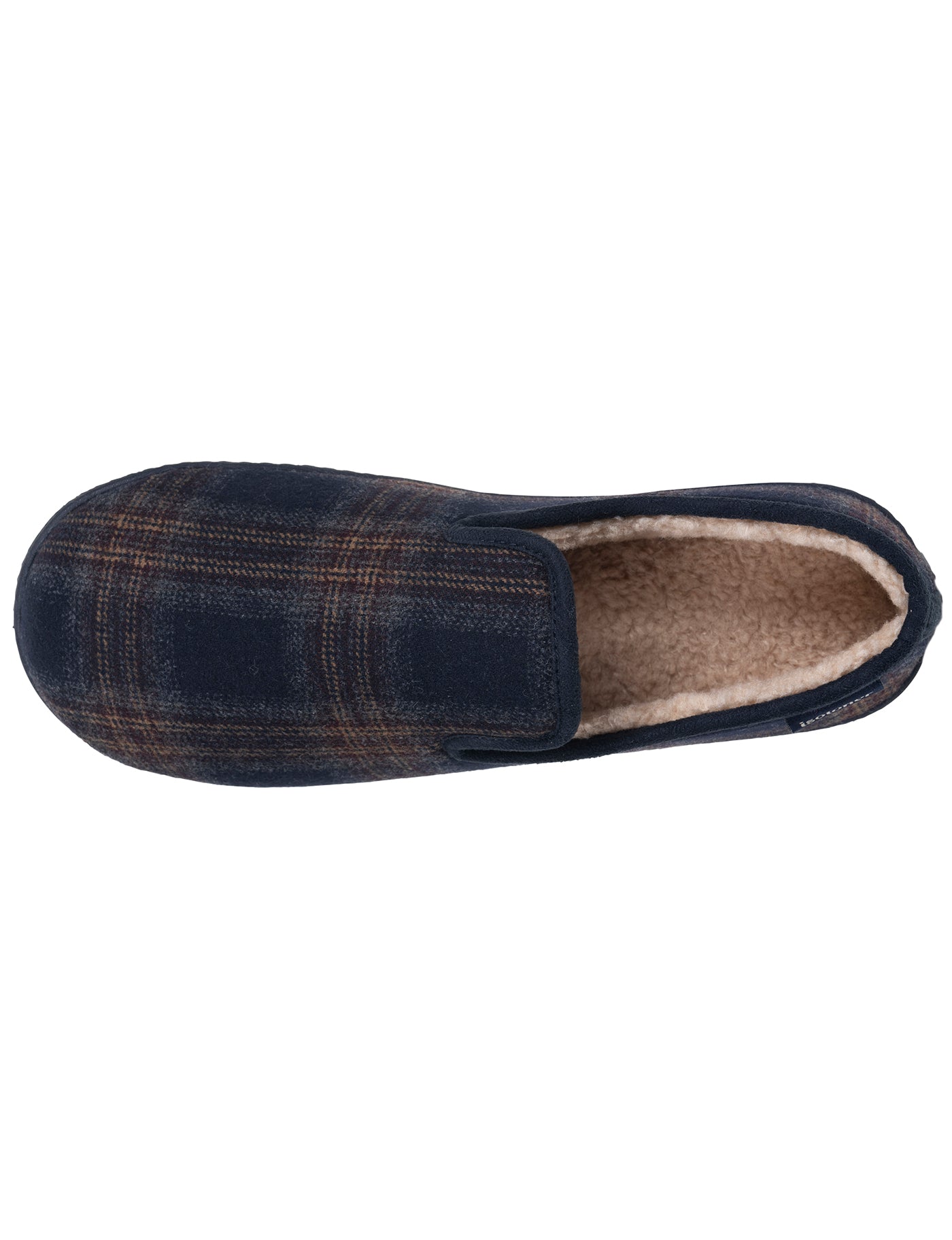 isotoner-chaussons-charentaises-homme-tartan-marine image 7