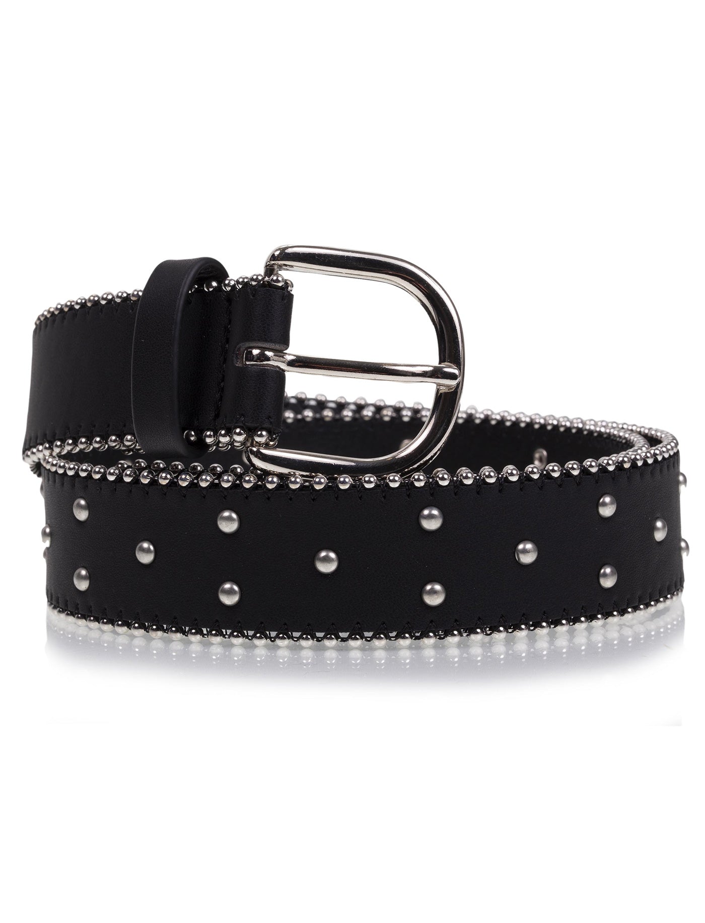 isotoner-ceinture-femme-d-tails-clous-noire image 6