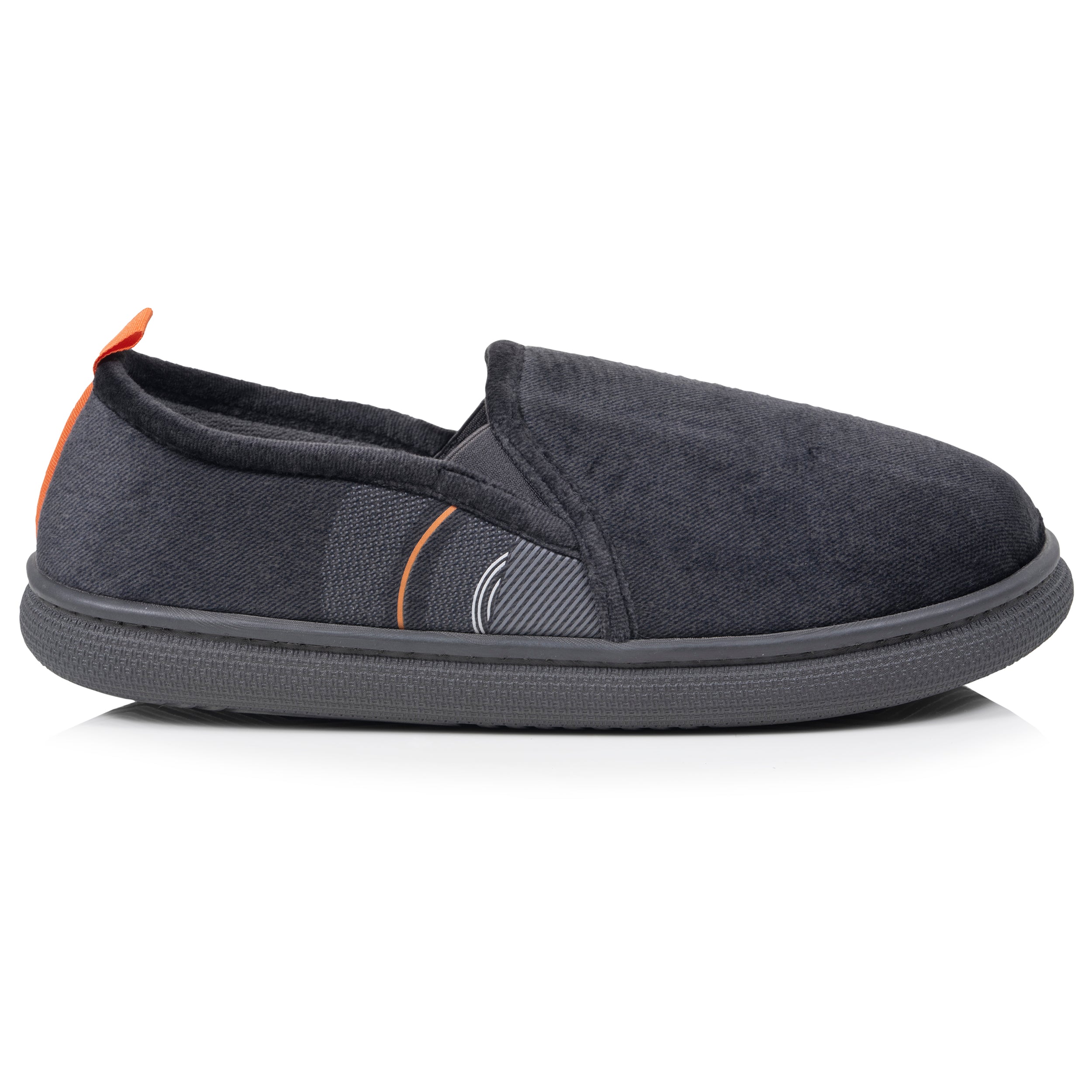 isotoner-chaussons-slippers-homme-gris-chin image 8