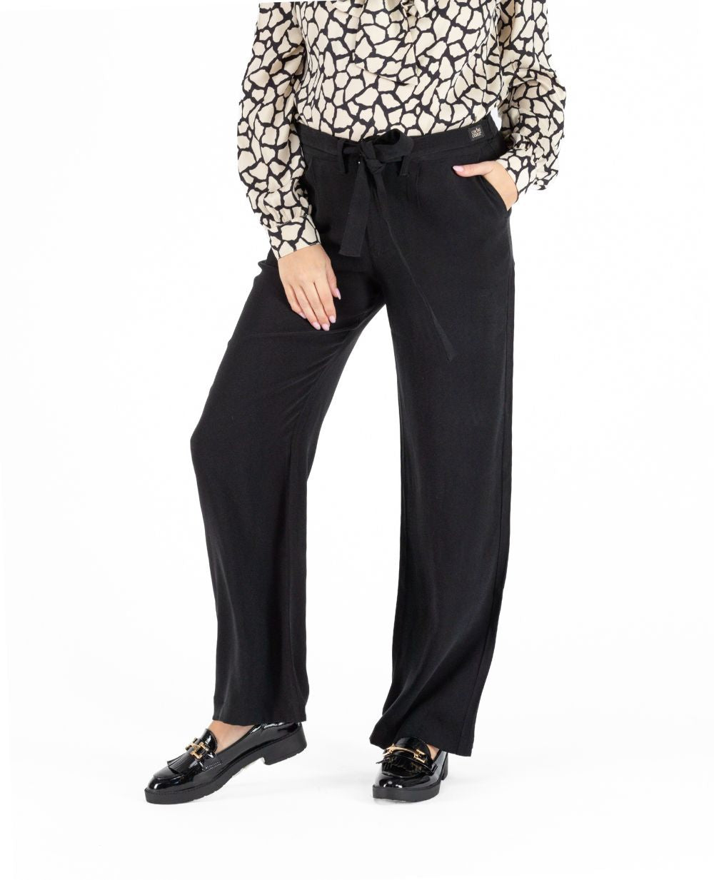 cache-c-ur-betty-pantalon-large-de-grossesse-noir image 1
