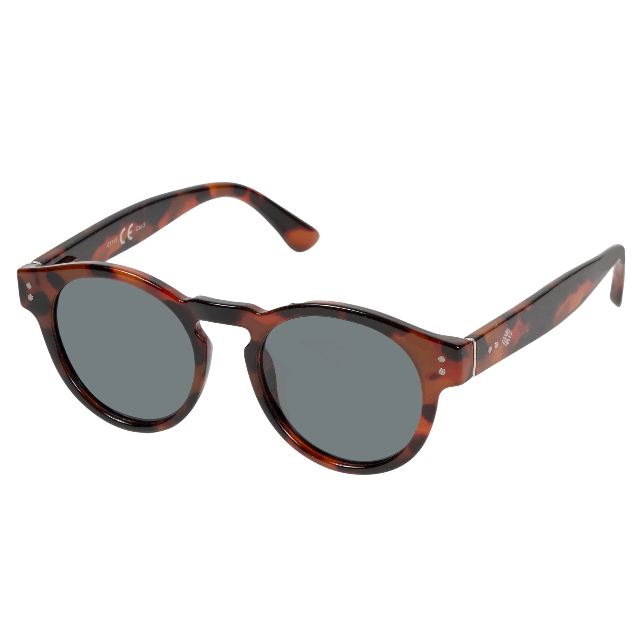isotoner-lunettes-de-soleil-mixte-ronde-ecaille image 2