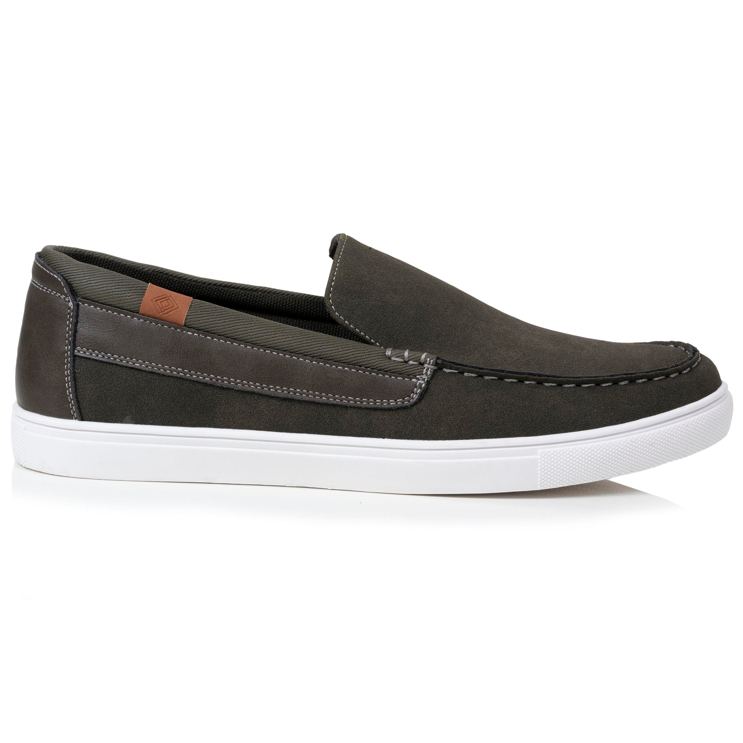 isotoner-mocassins-homme-kaki-confort-everywear image 8