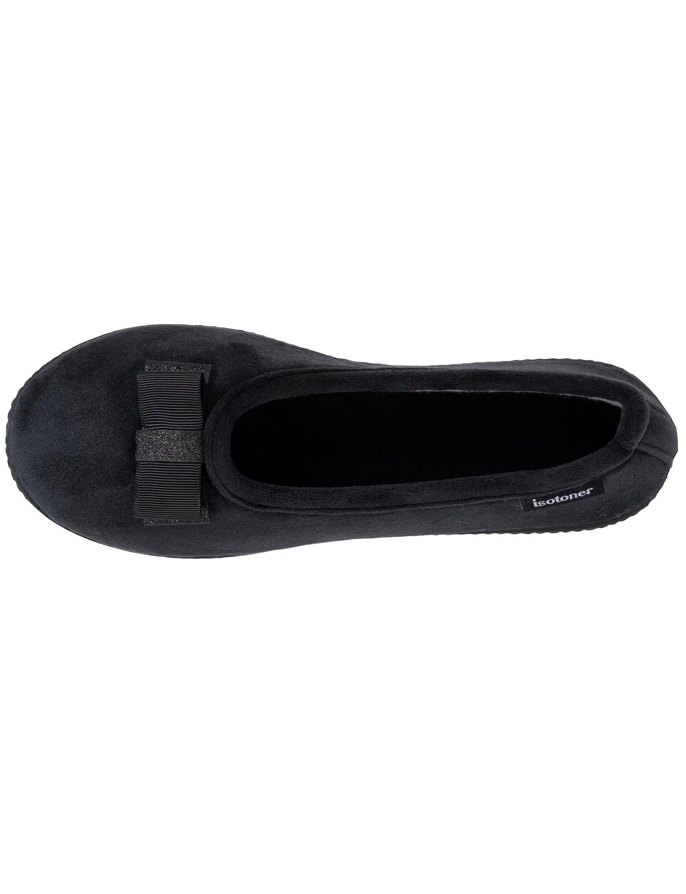 isotoner-chaussons-ballerines-femme-ergonomiques-noir image 7