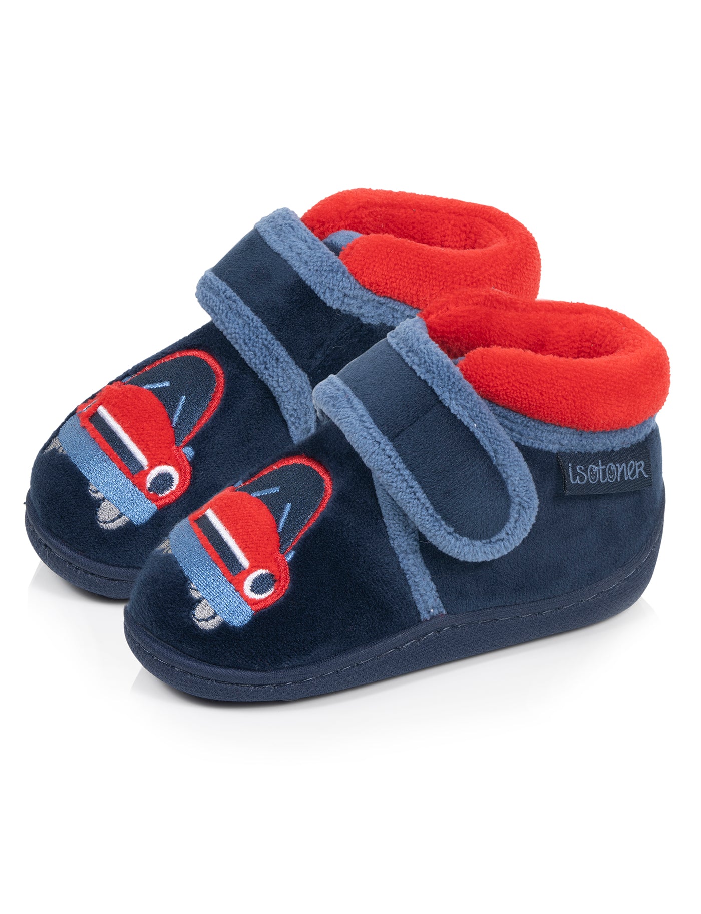 isotoner-chaussons-bottillons-scratch-b-b-marine image 6