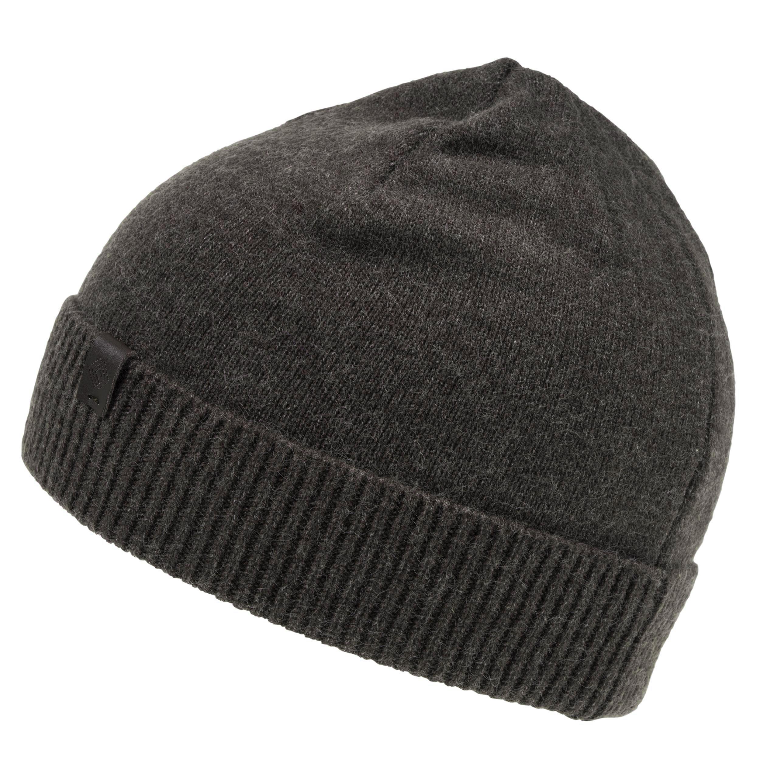 isotoner-bonnet-homme-court-revers-taupe-docker image 1