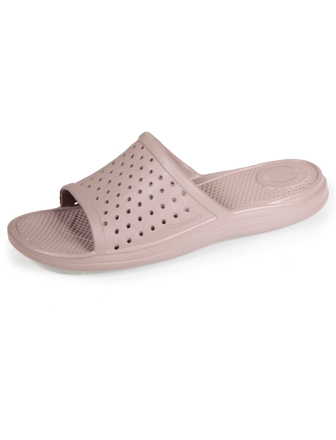 isotoner-mules-claquettes-femme-ajour-es-taupe-everywear image 6