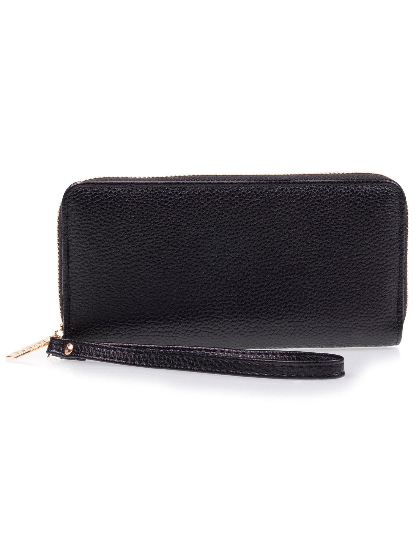 isotoner-compagnon-femme-noir-simili-rfid-anse image 6