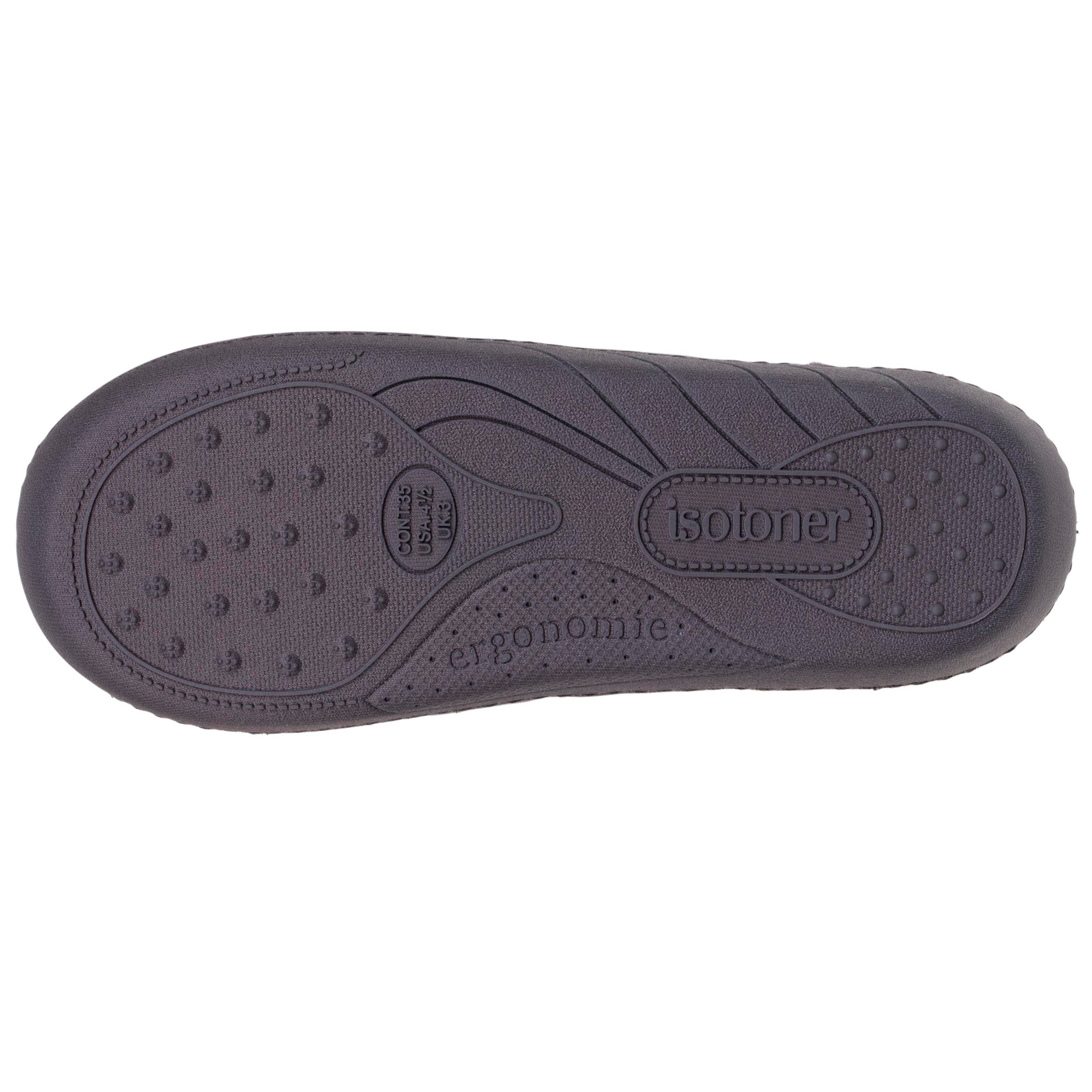 isotoner-chaussons-mules-junior-arc-en-ciel-velours image 4