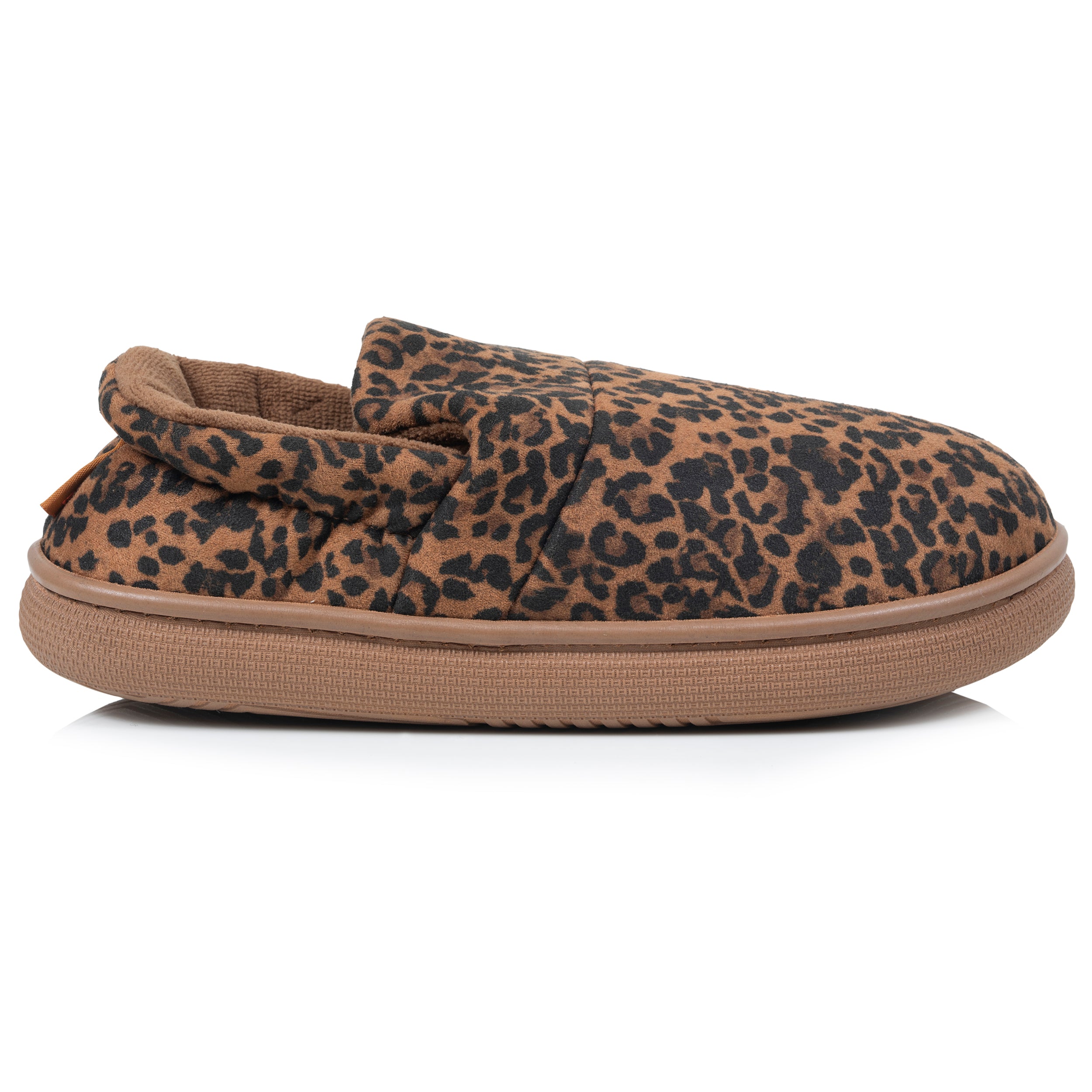 isotoner-chaussons-slippers-femme-bloup-l-opard-camel image 8