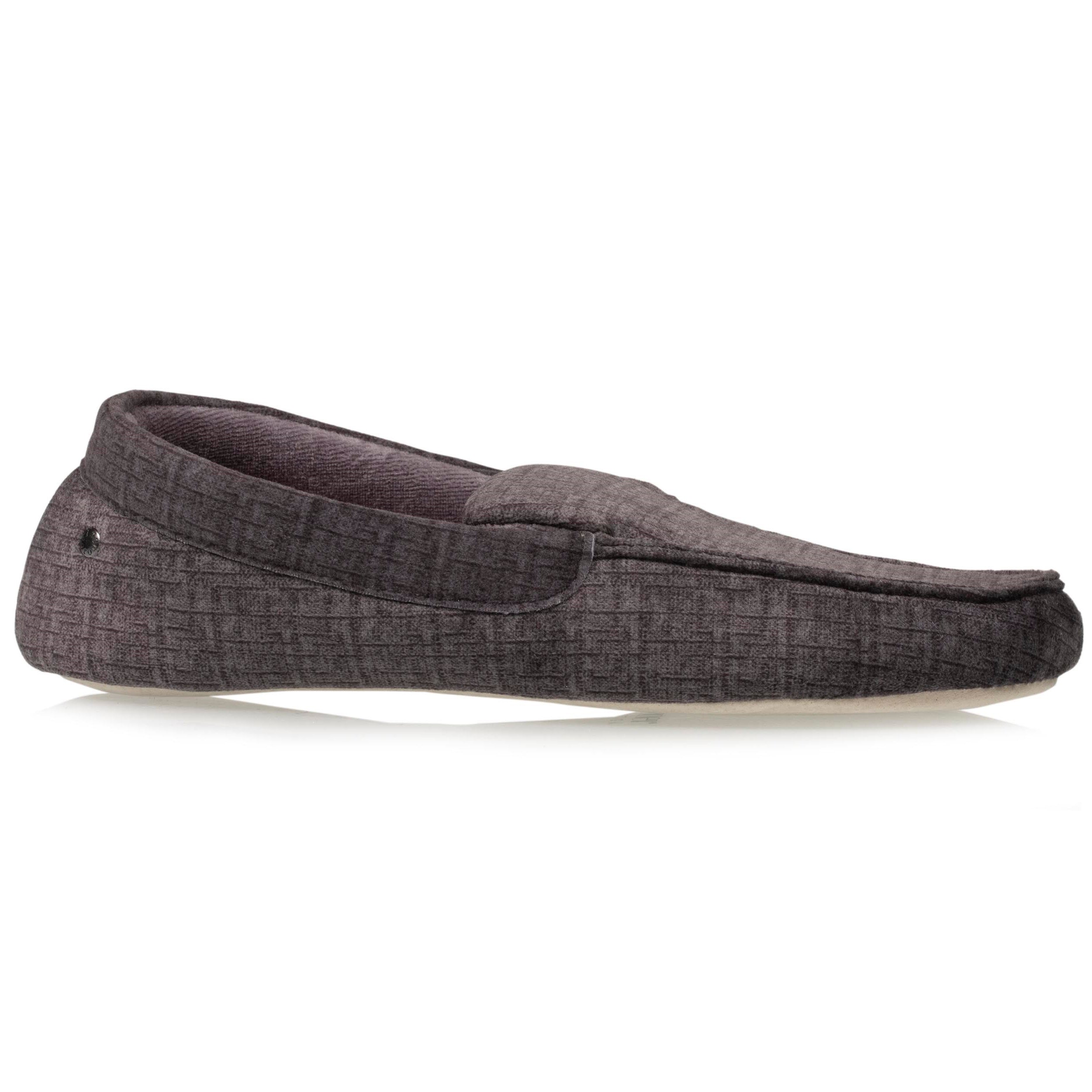 isotoner-chaussons-mocassins-homme-semelle-souple-gris image 8