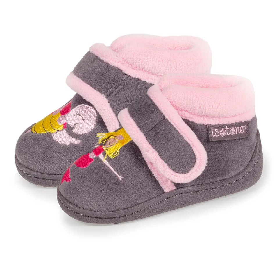 isotoner-chaussons-bottillons-b-b-enfant-sir-ne image 1