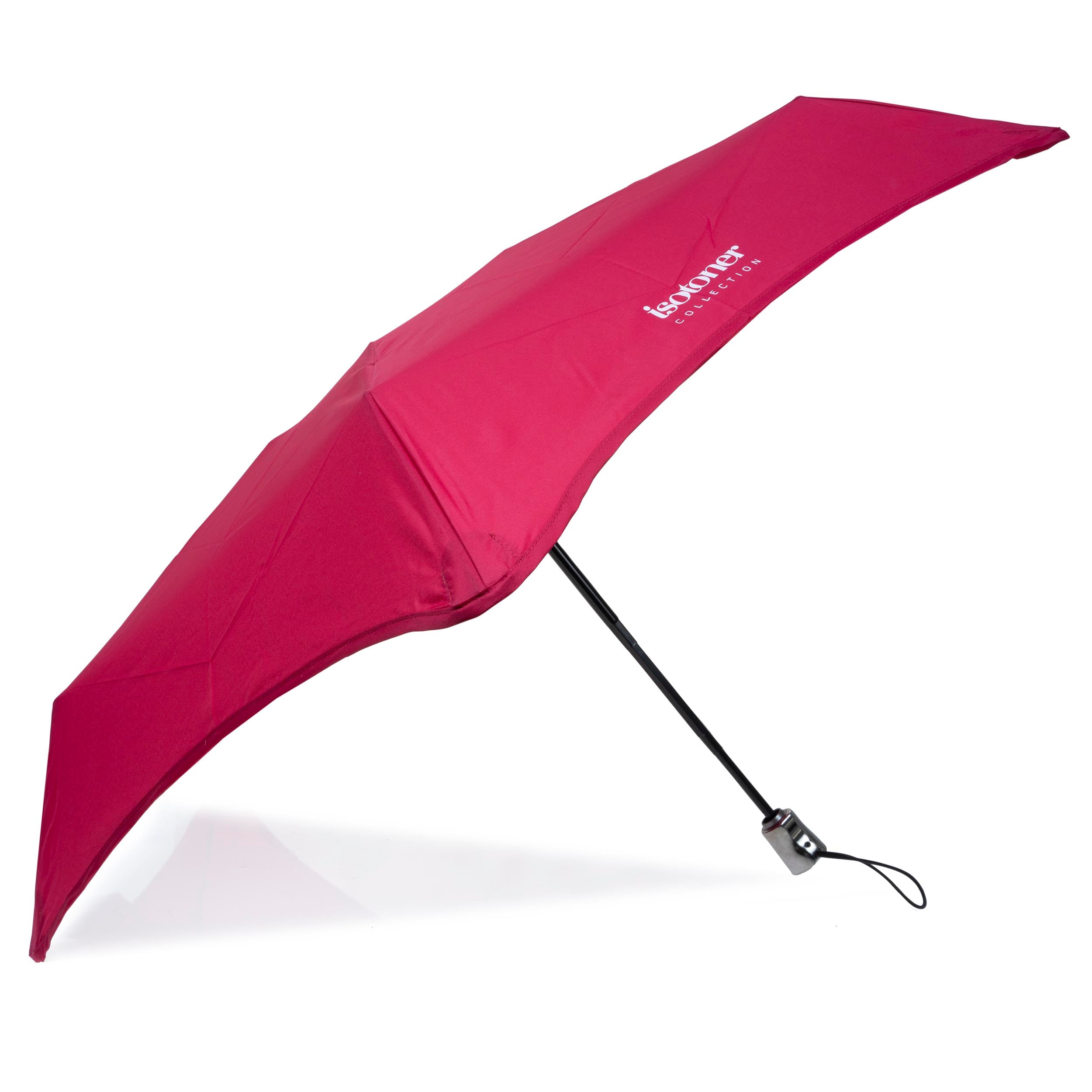isotoner-parapluie-x-tra-solide-23-cm-framboise image 2