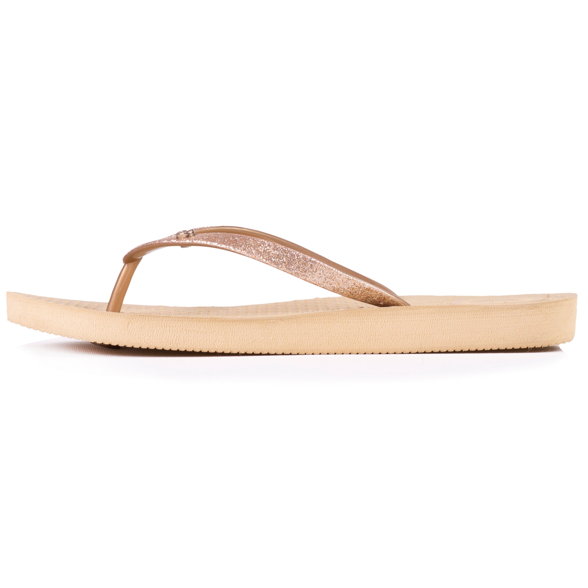 isotoner-tongs-femme-tige-paillettes-beige-everywear image 3