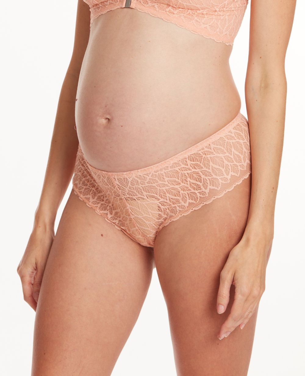 cache-c-ur-shorty-de-maternit-bliss-peche image 2