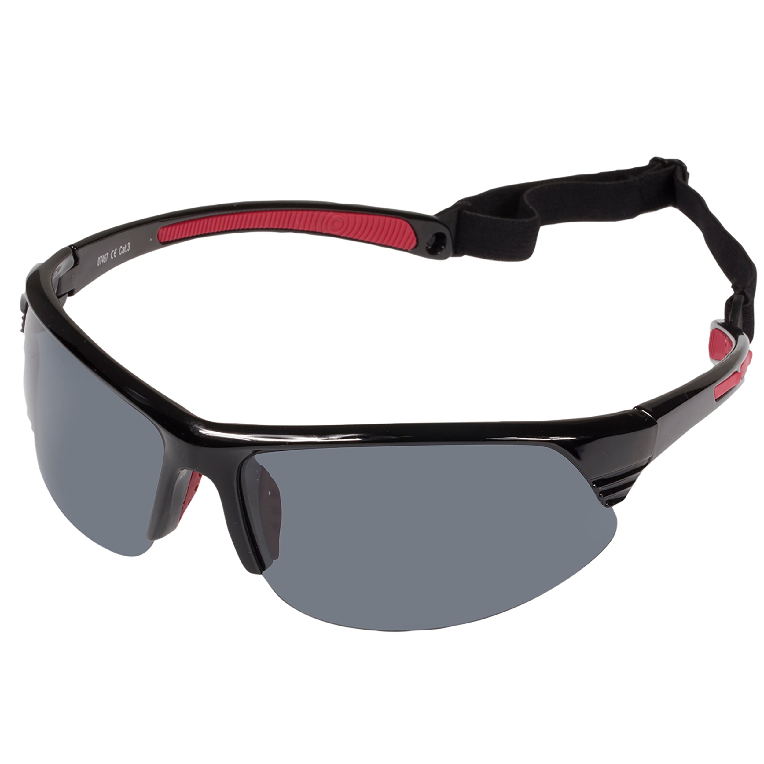 isotoner-lunettes-de-soleil-mixte-sport-noir-polarissantes image 2