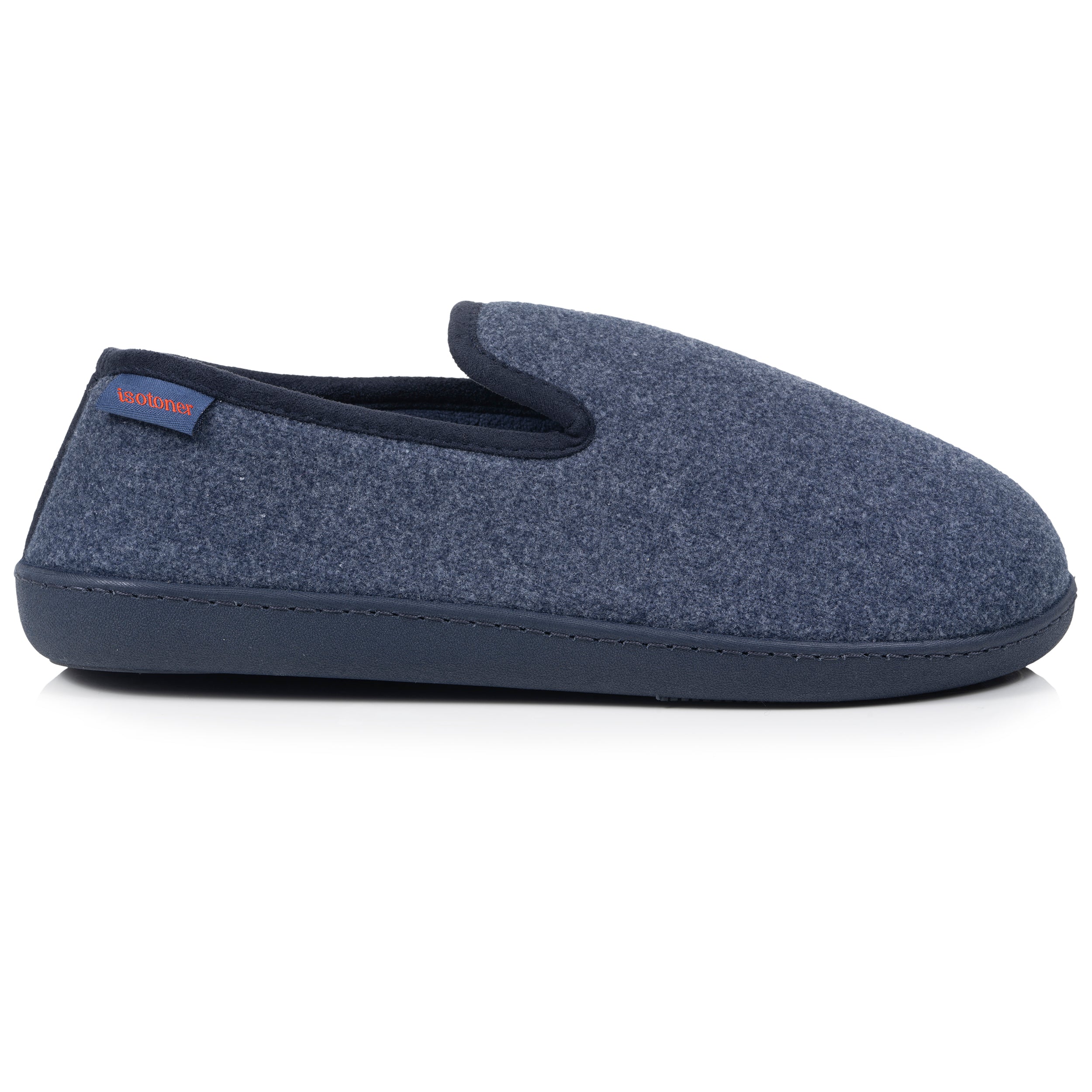 isotoner-chaussons-charentaises-homme-marine-clair image 8