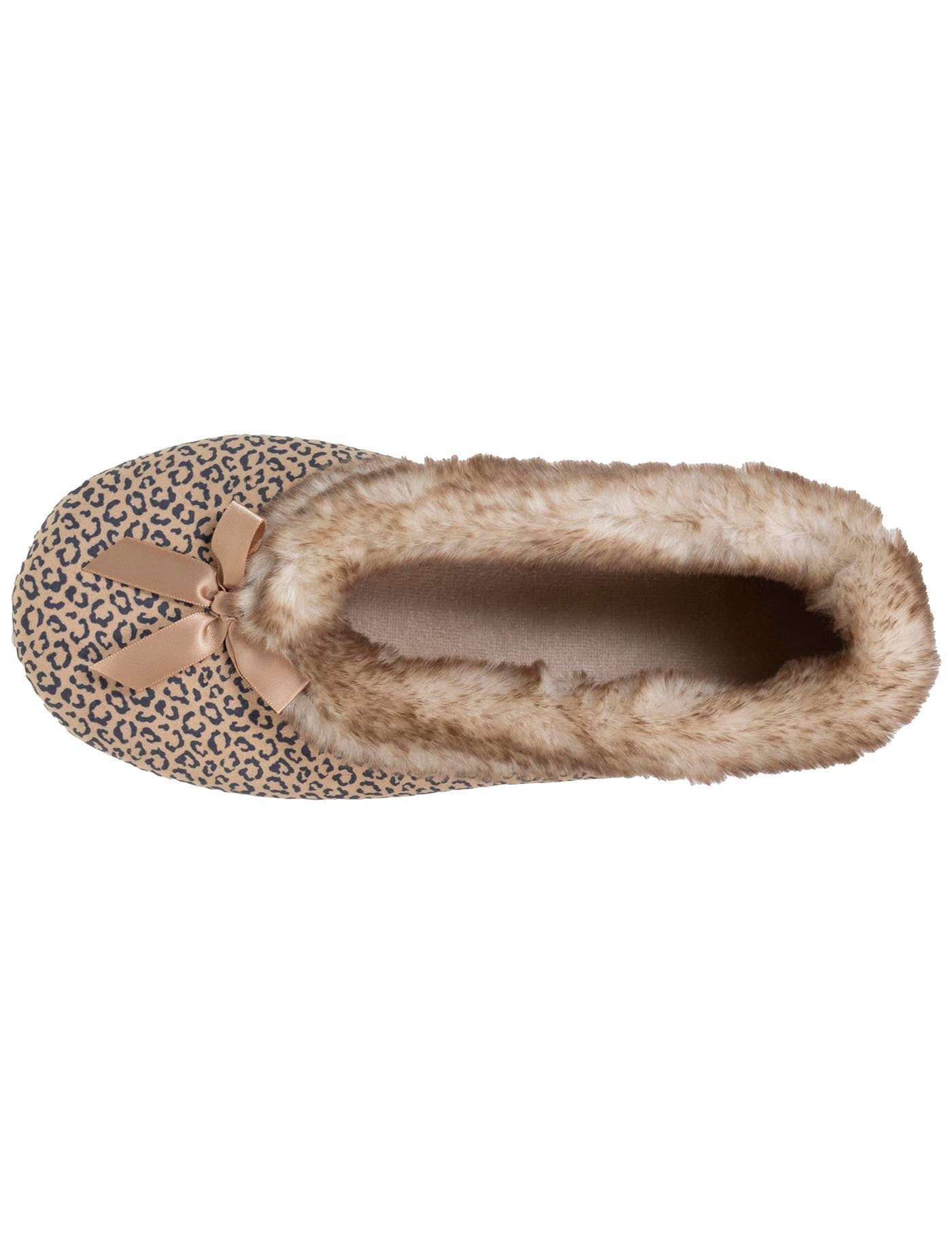 isotoner-chaussons-ballerines-femme-l-opard-m-moire-de-forme image 7