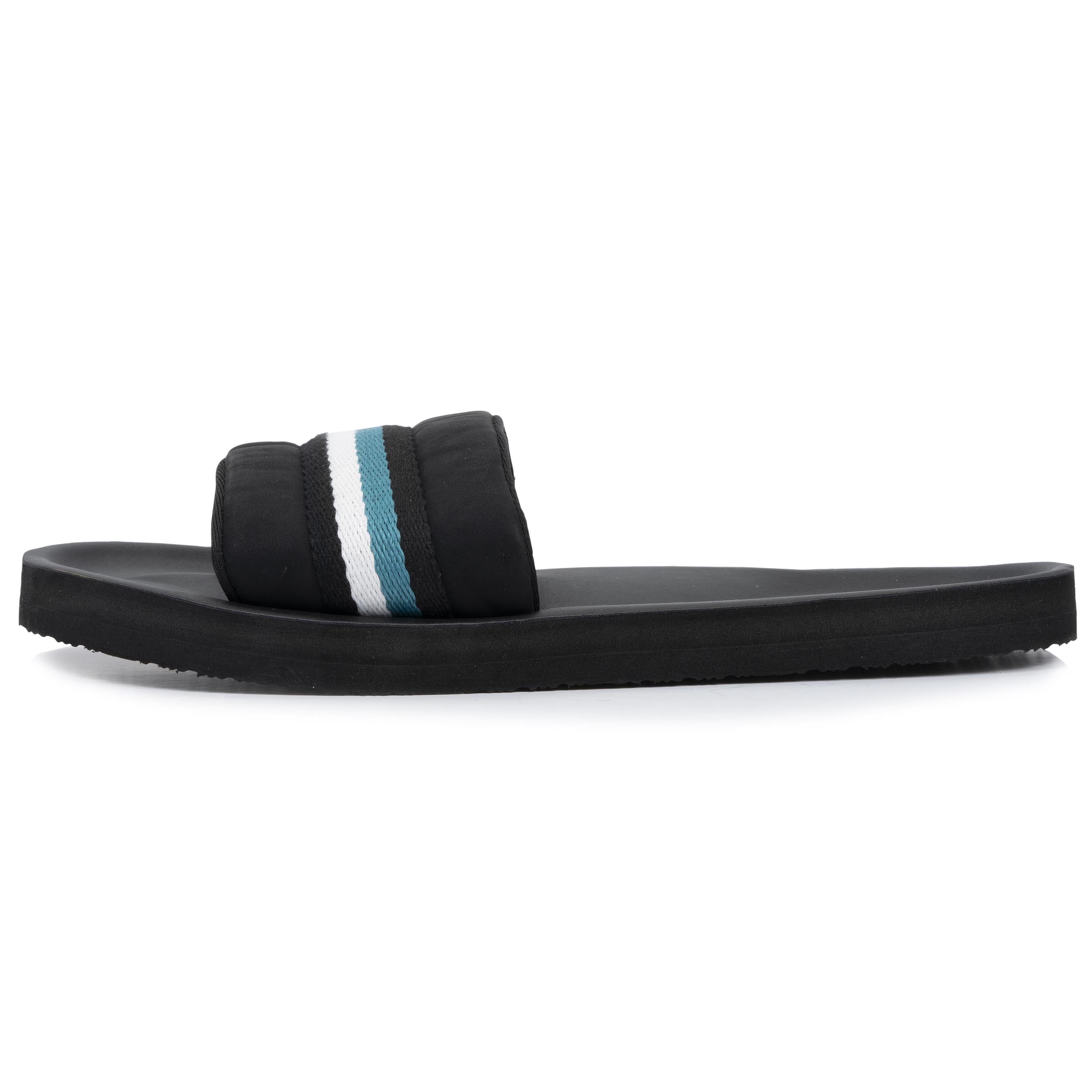 isotoner-mules-claquettes-homme-moul-e-noir-bleu image 3