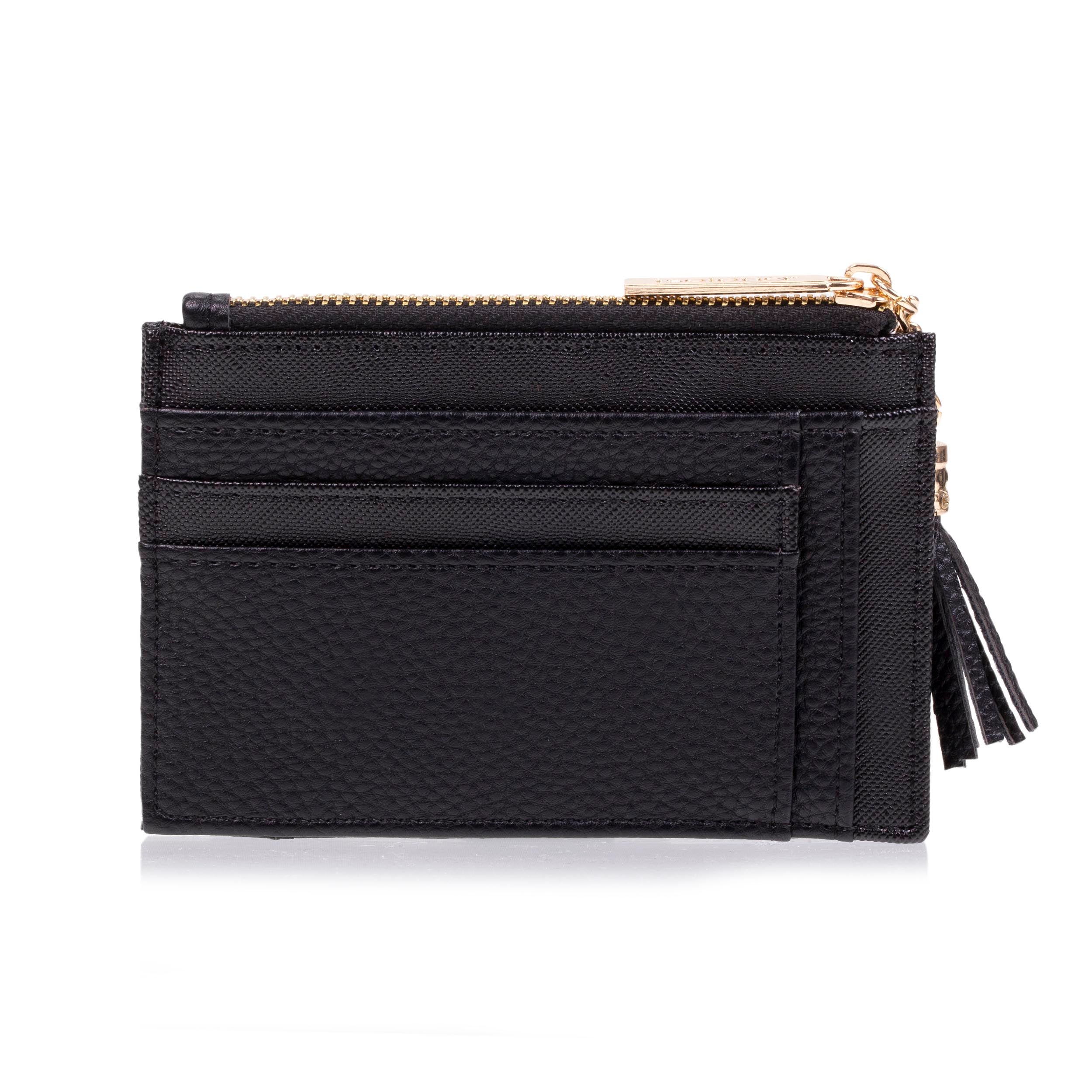 isotoner-porte-cartes-femme-zipp-noir-anti-rfid-2 image 4