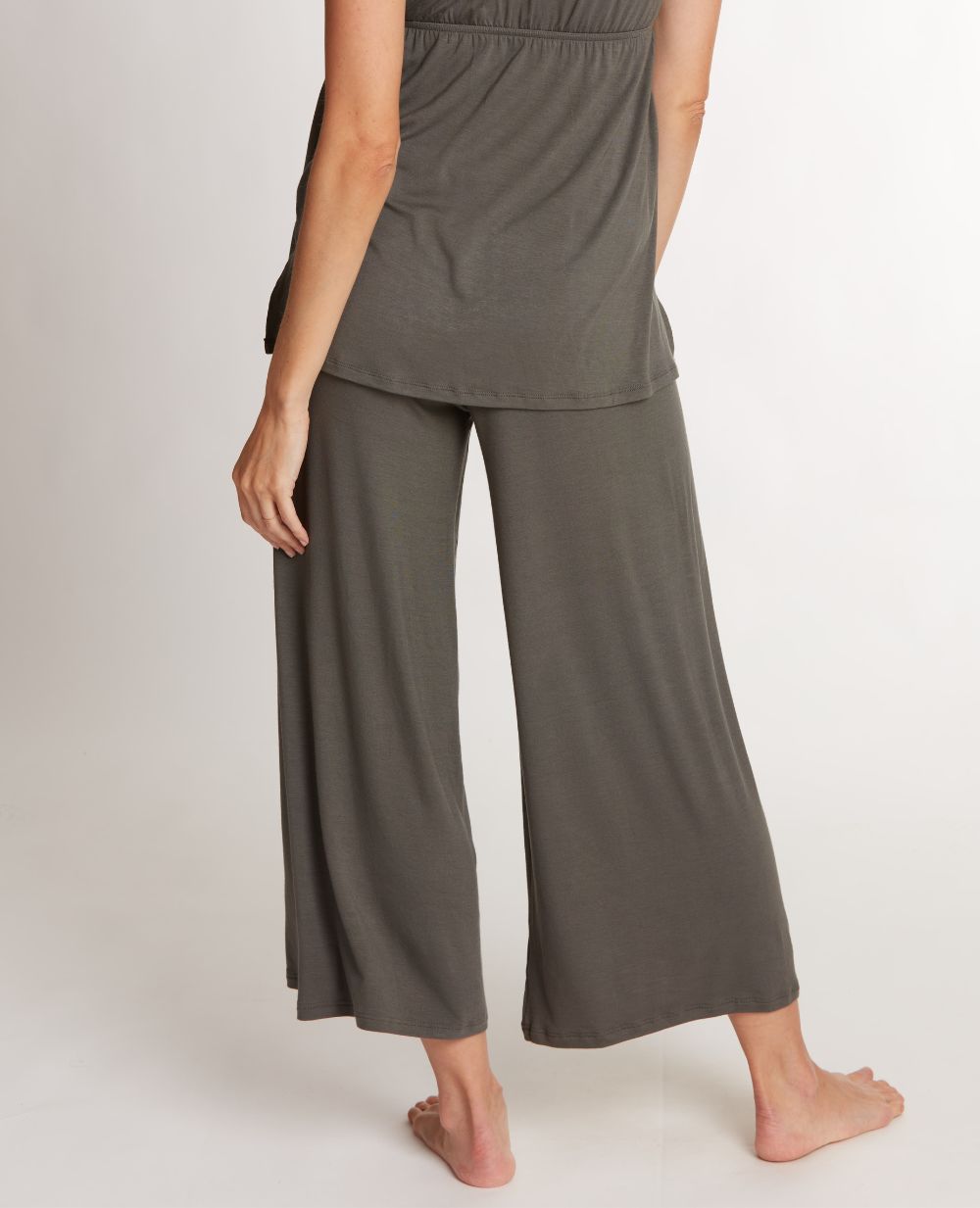 cache-c-ur-origin-pantalon-7-8-me-grossesse-kaki-lyocell-fluide image 4