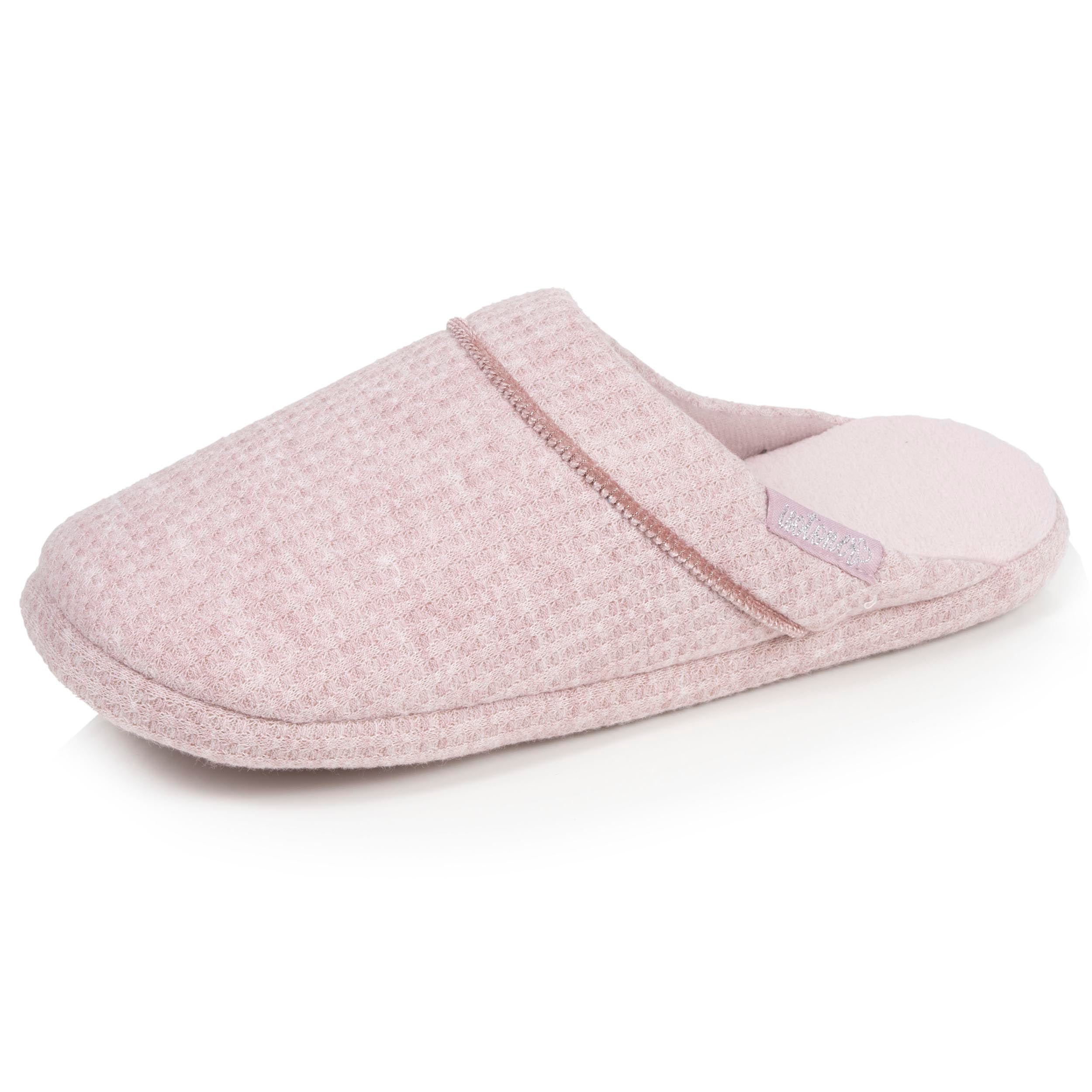 isotoner-mules-femme-blush-chin-maille-nid-d-abeille image 1