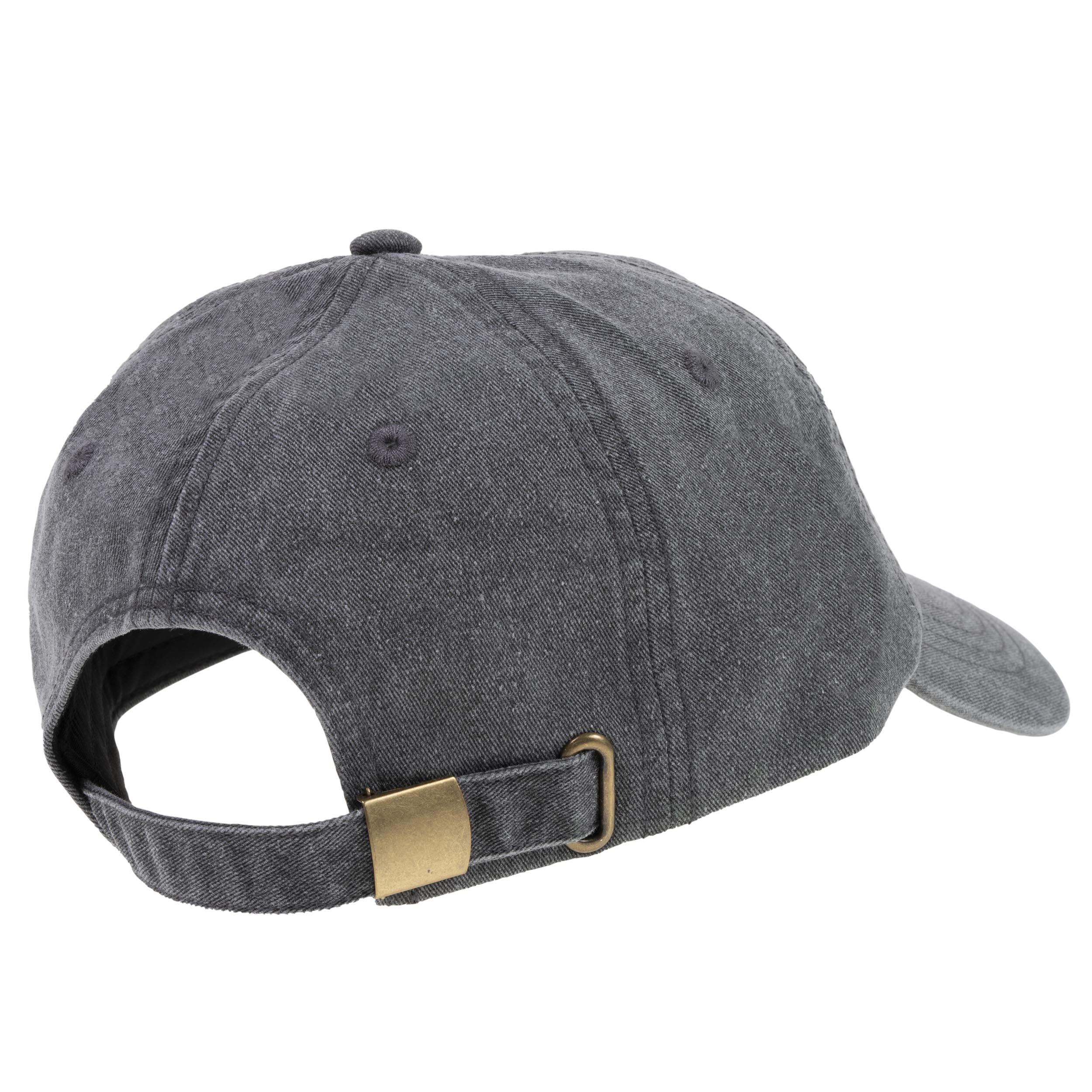 isotoner-casquette-mixte-gris-broderie-university-coton image 2