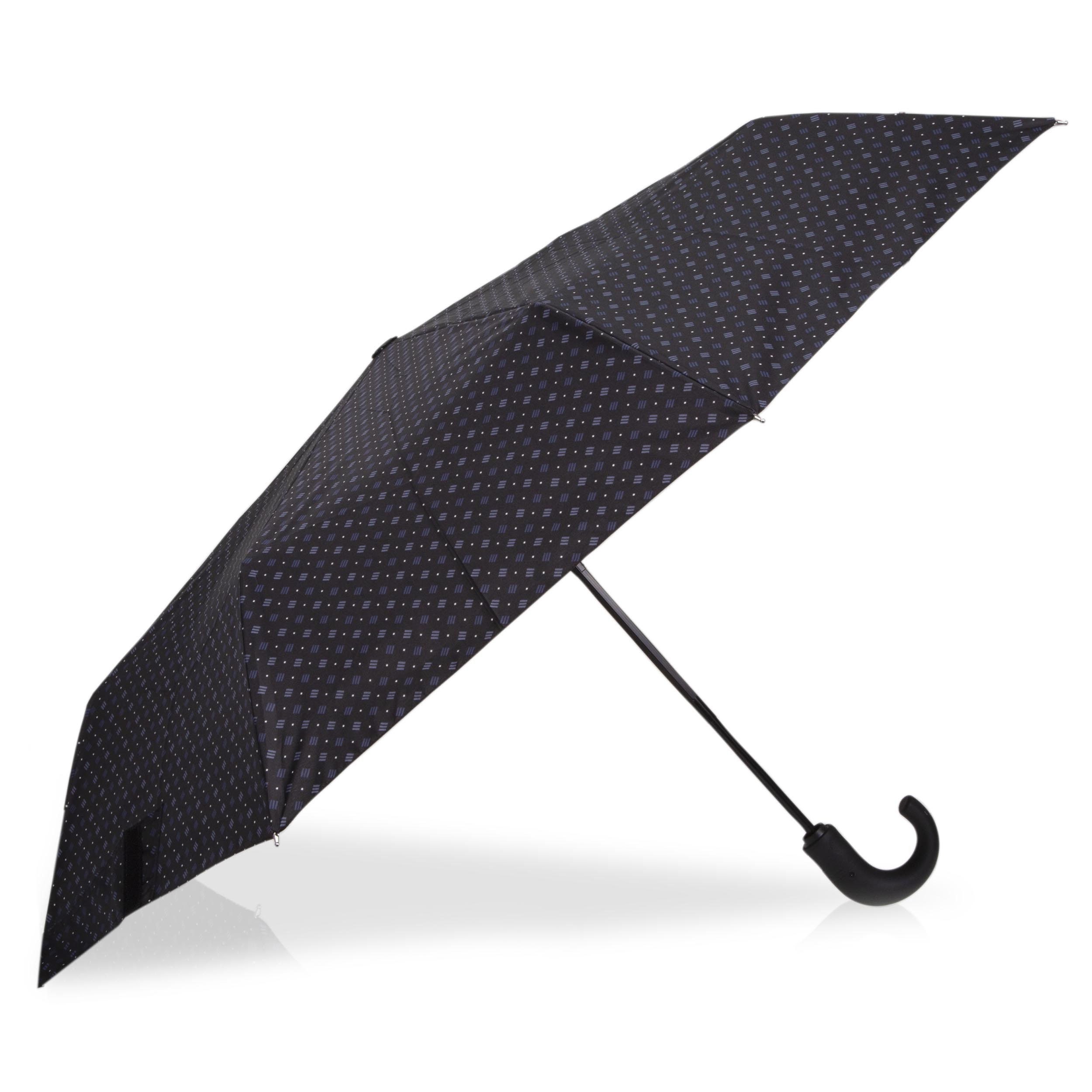 isotoner-parapluie-crook-x-tra-solide-cravate-trait image 2