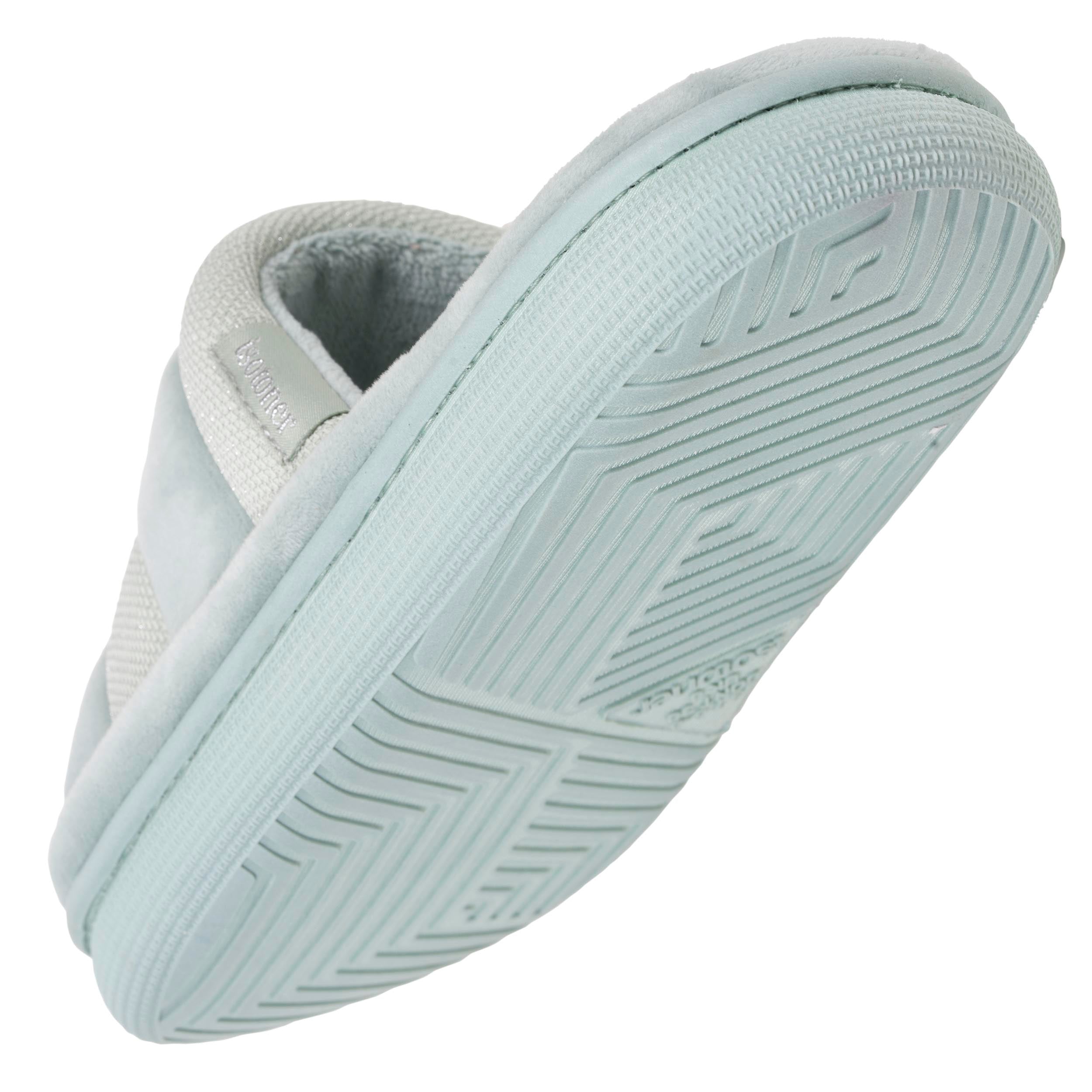 isotoner-chaussons-sandales-femme-bloup-vert-amande image 5