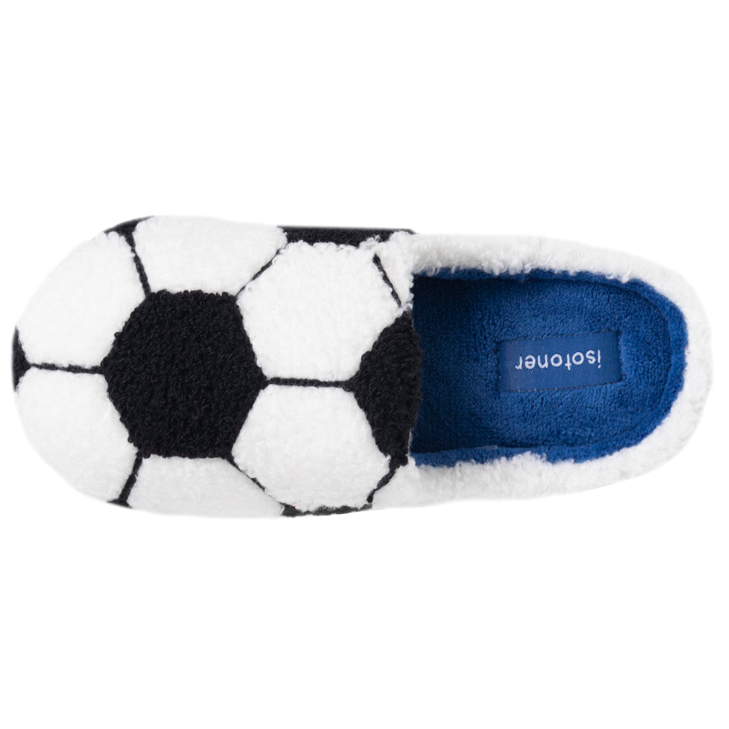 isotoner-chaussons-mules-enfant-bloup-bleu image 2