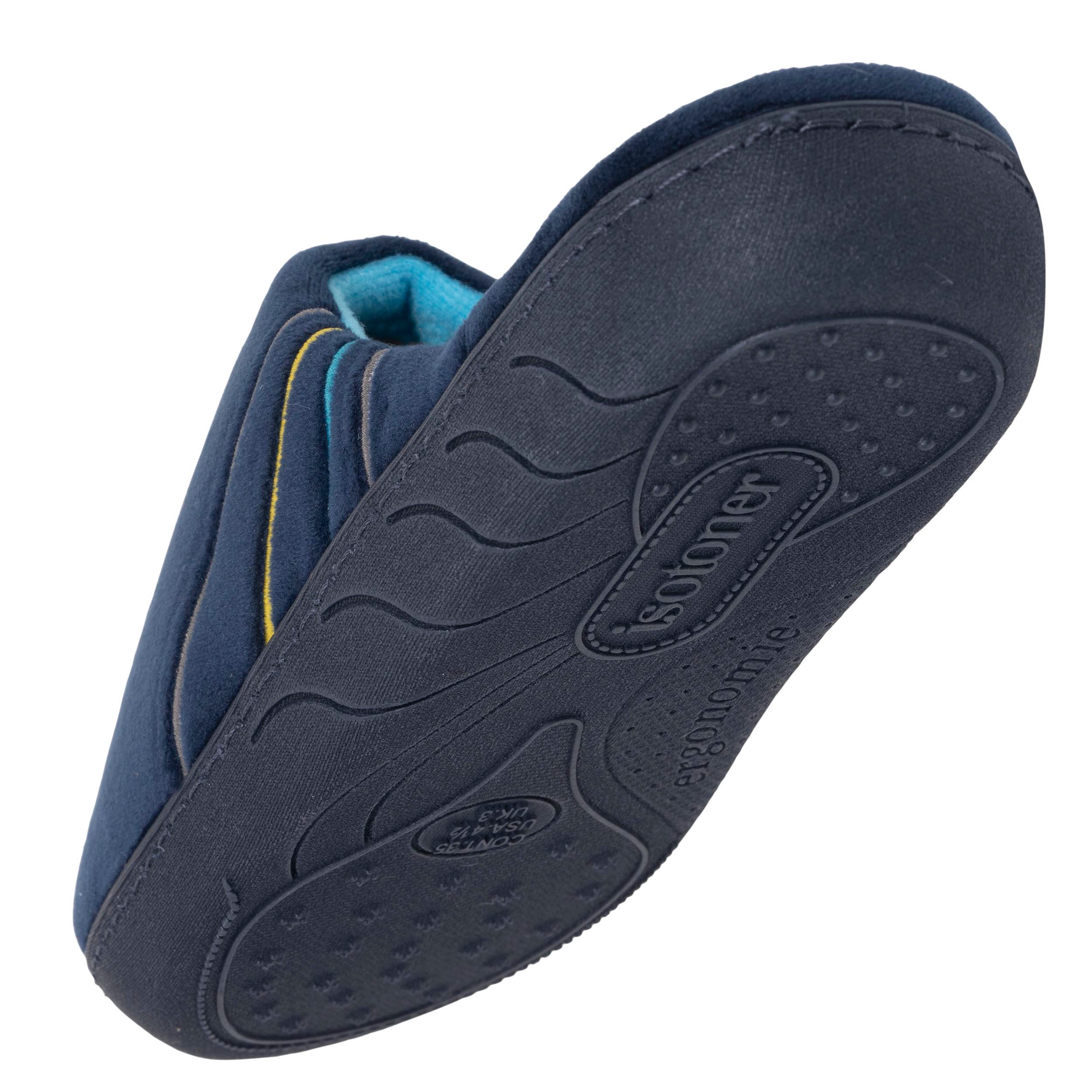 isotoner-chaussons-mules-junior-marine image 5