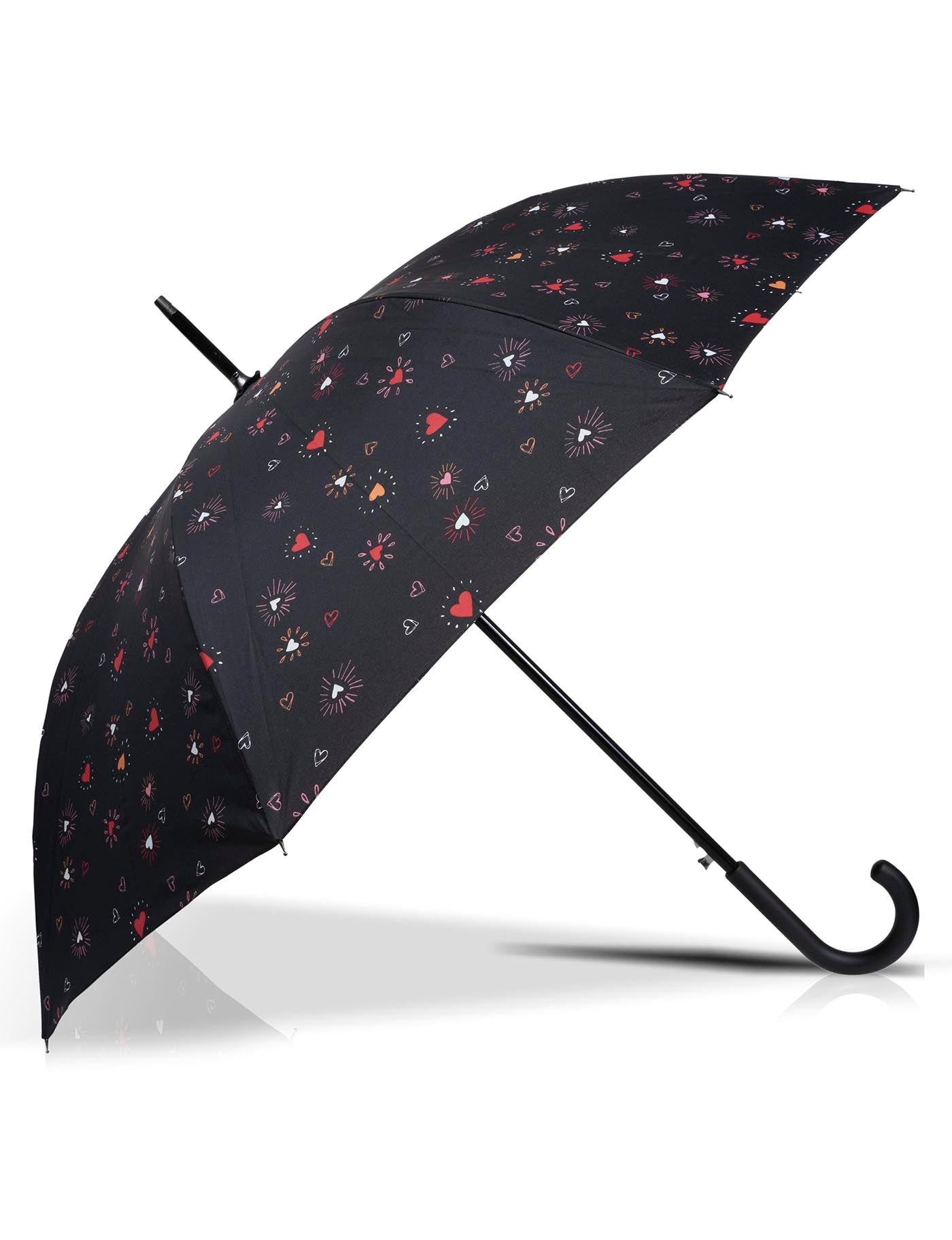 isotoner-parapluie-canne-auto-c-ur-rouge-femme image 6
