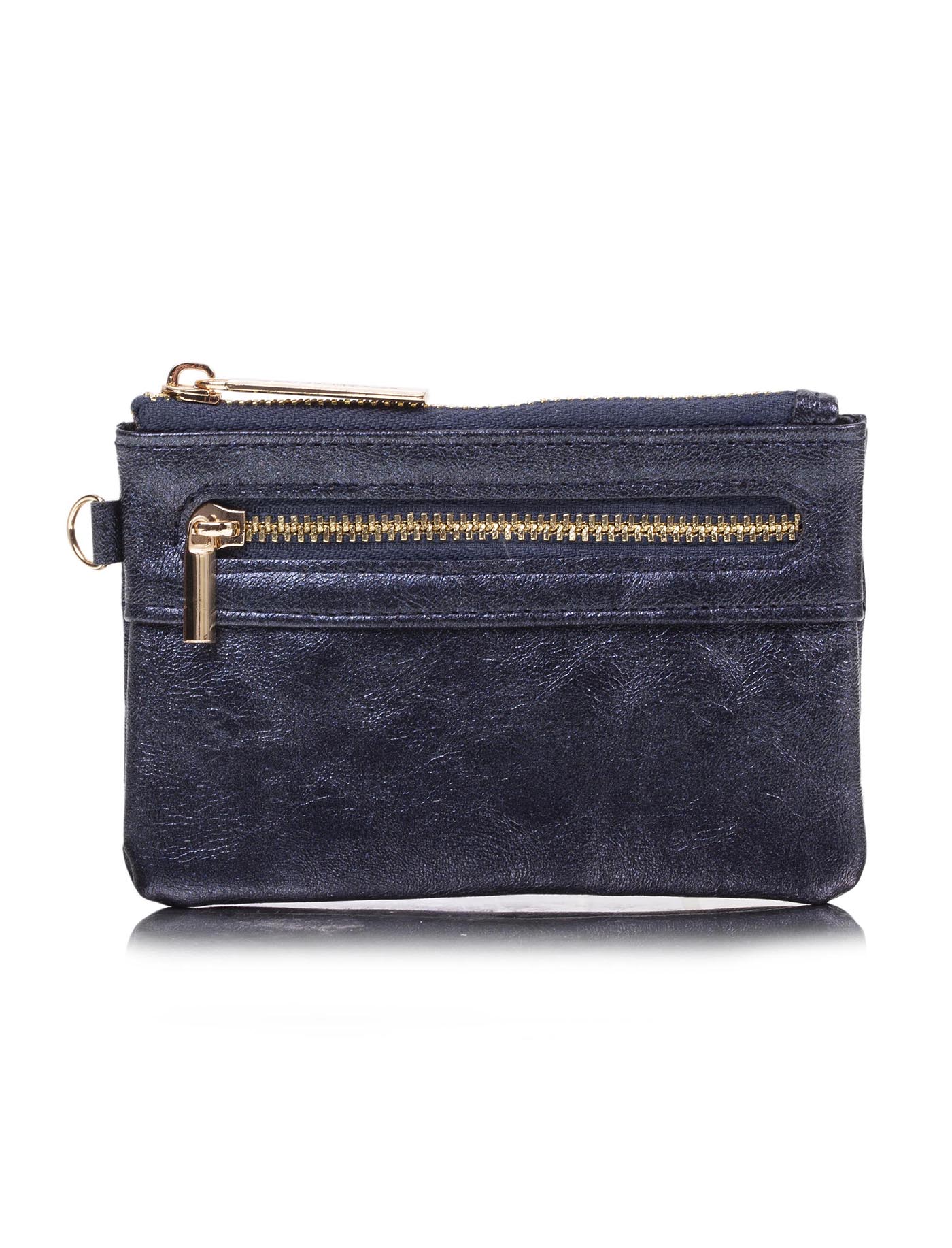 isotoner-porte-monnaie-femme-zipp-marine-12x8-5-cm-anti-rfid image 6